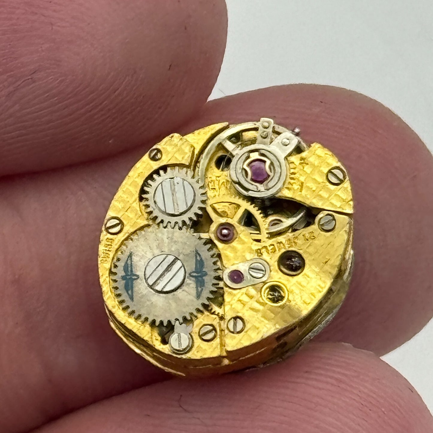 13.6mm Ladies Rotary AS 1978-2 Manual Wind Watch Movement Swiss Vintage PARTS