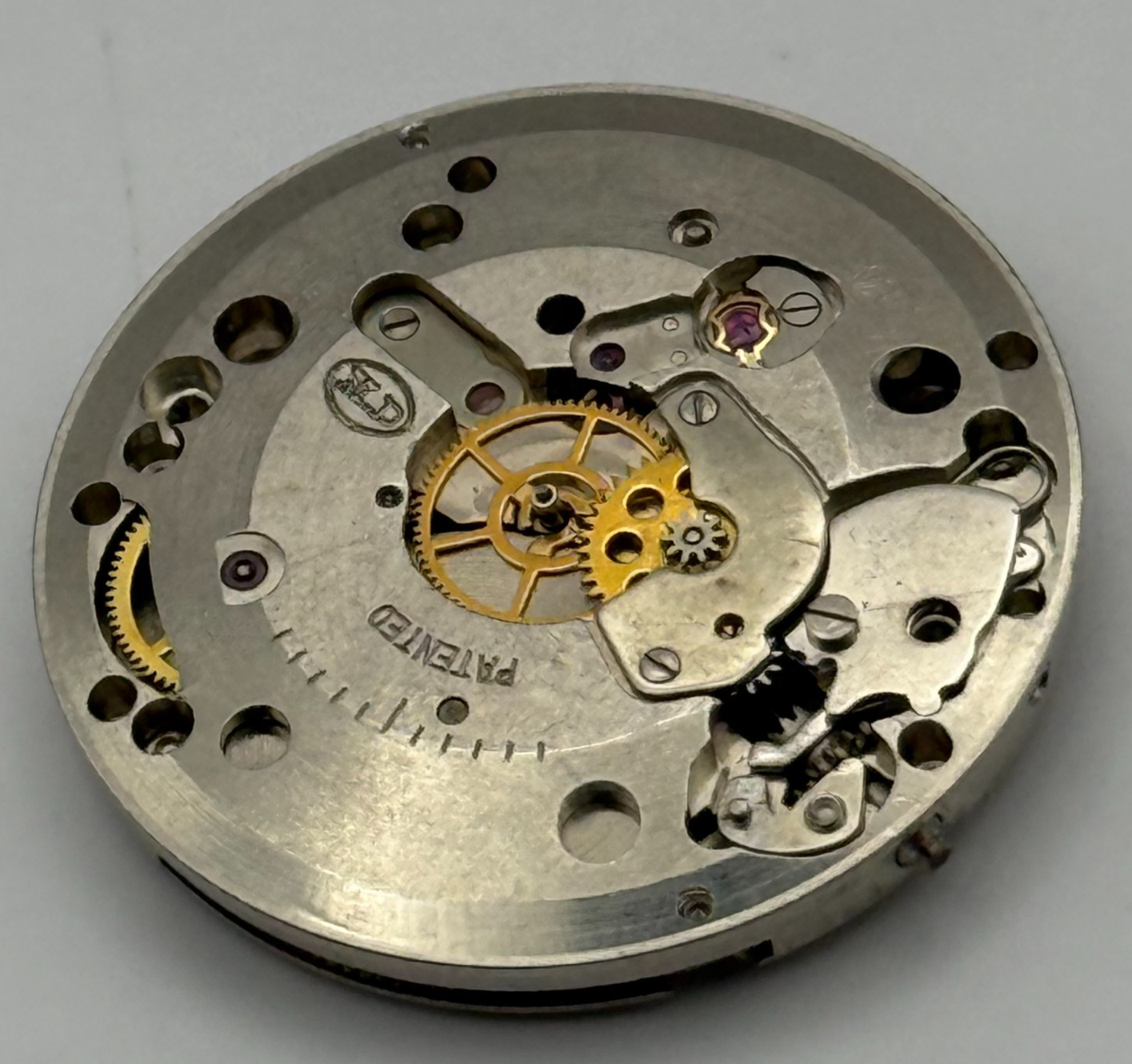 ETA 2370 Everite Watch Movement Manual Wind Vintage Parts Repair 25.9mm
