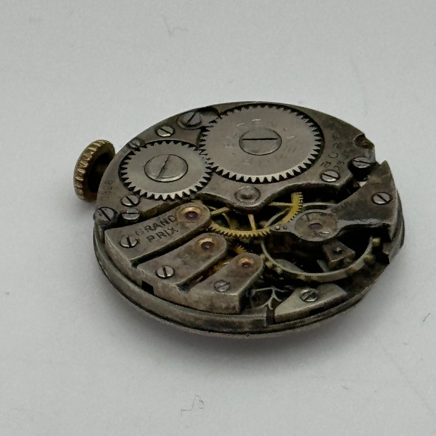22mm Buren Grand Prix 0828 Trench Watch Movement Manual Wind Swiss PARTS SPARES
