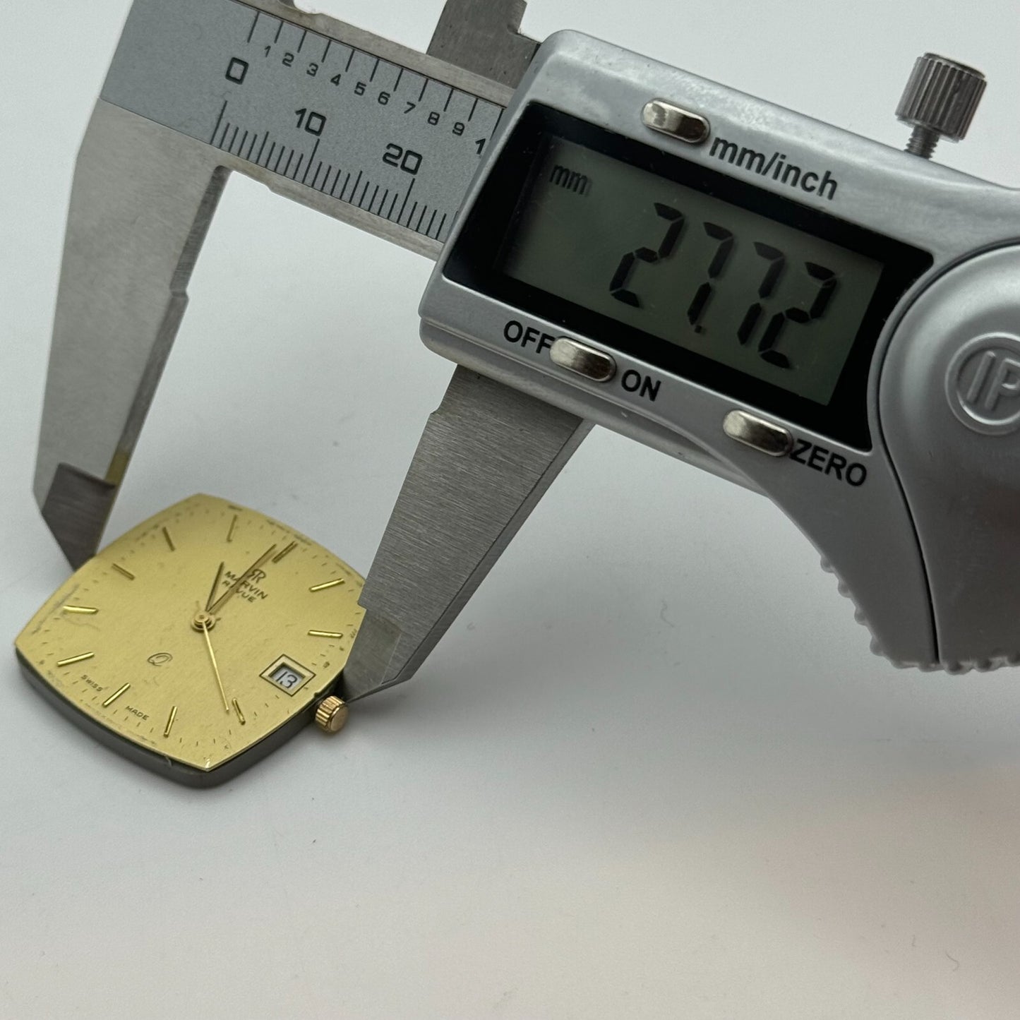 26.1mm Men’s Marvin PUW 2501 - 2531 Quartz Watch Movement Vintage PARTS SPARES