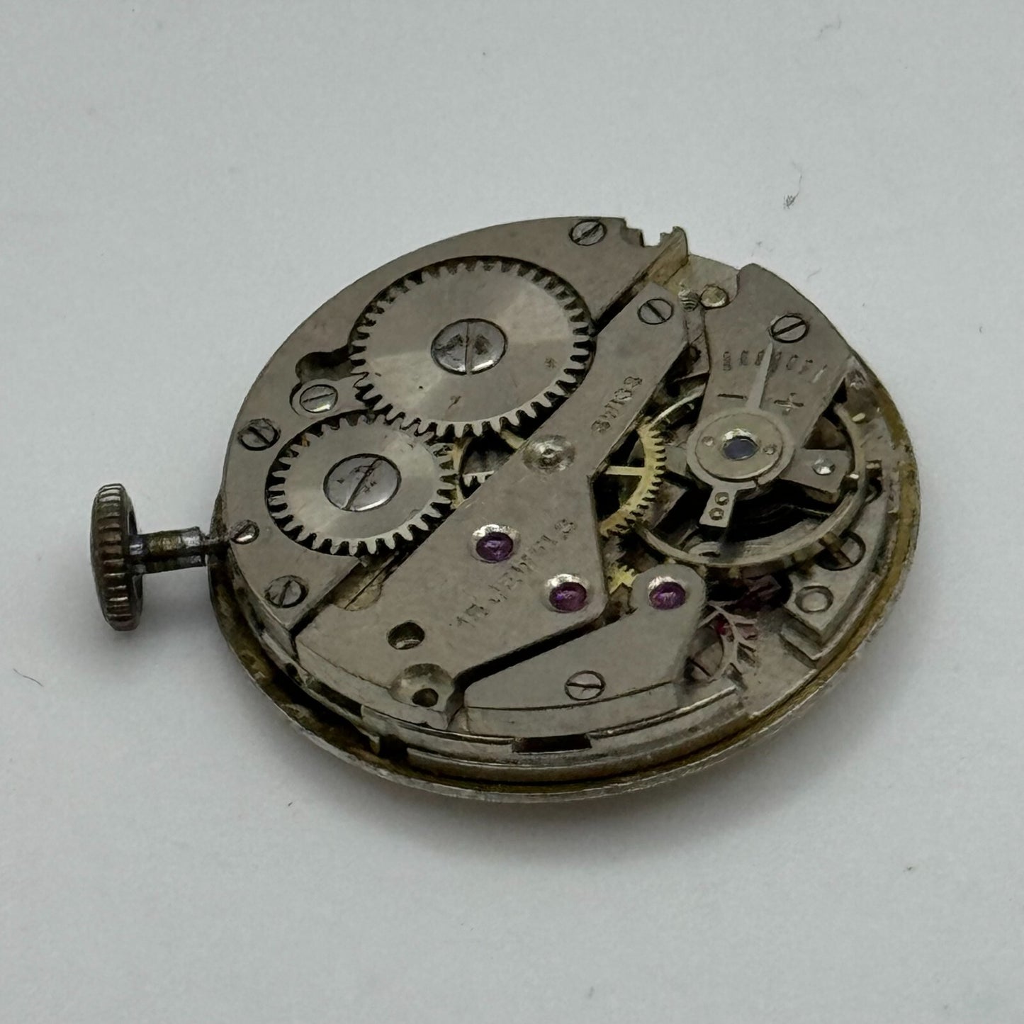 23.6mm Avia AS 1123 1124 Manual Wind 15 Jewels Swiss Watch Movement PARTS SPARES