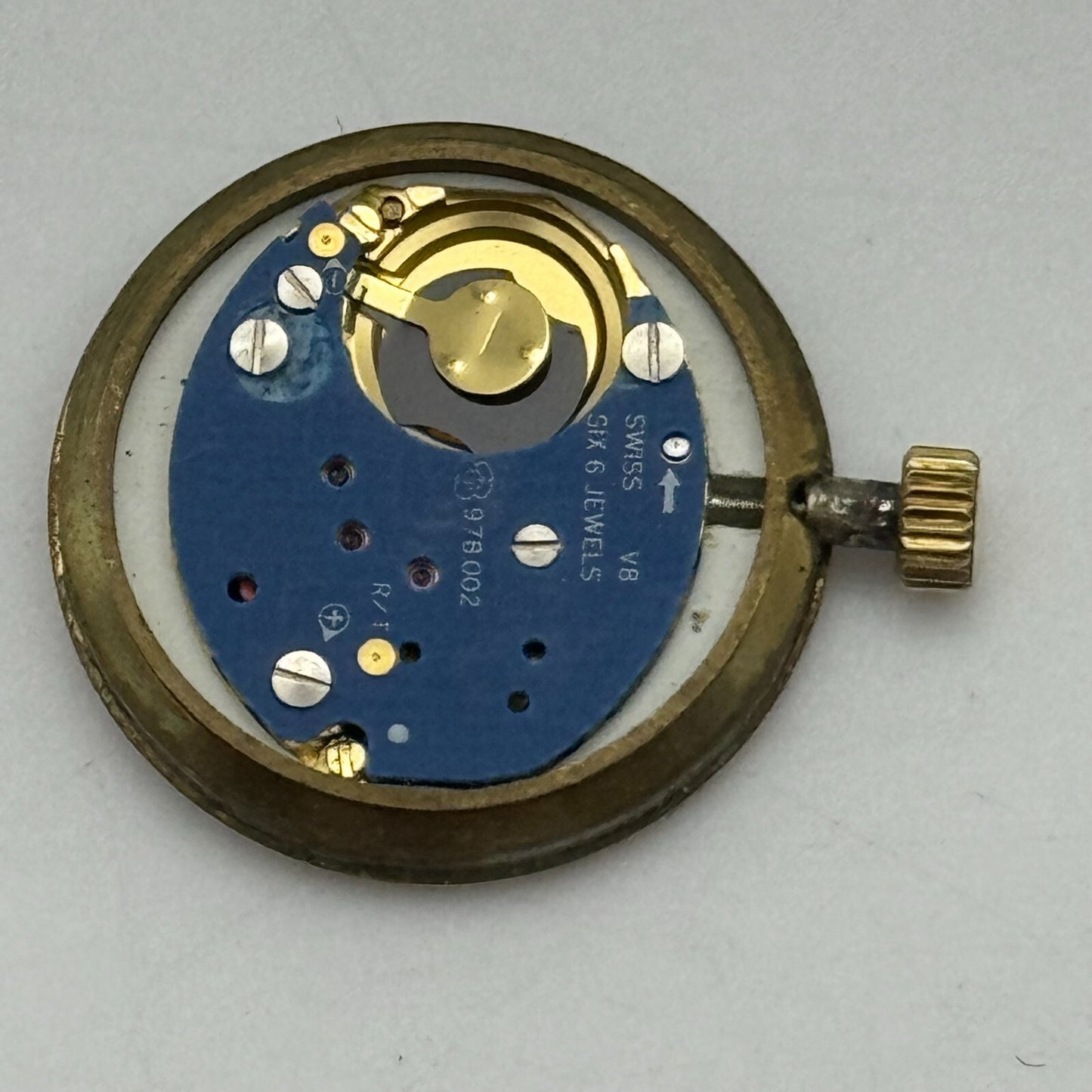 19mm Ladies Garrard ETA 978.002 Quartz Partial Watch Movement Vintage PARTS