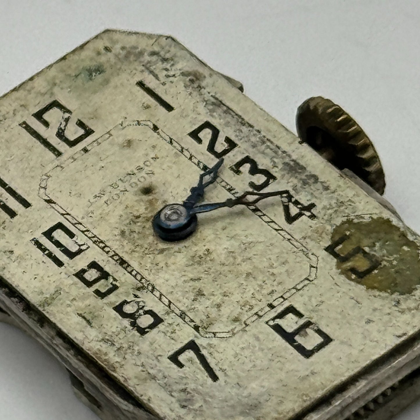 15.1mm Cyma Tavannes Ref 063 Balance Ok Swiss Watch Movement PARTS SPARES