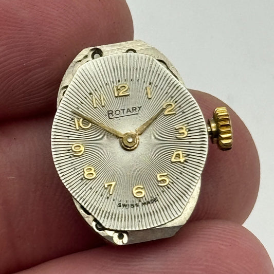 12.6mm Running Rotary AS 1051 A Schild Manual Wind Swiss Watch Movement PARTS