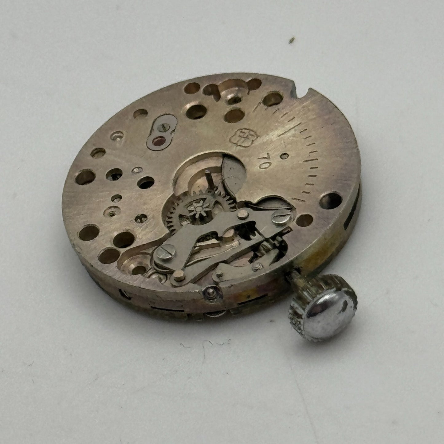 23.6mm Rone Seven 1046 FHF 70 Balance Ok Swiss Watch Movement PARTS SPARES