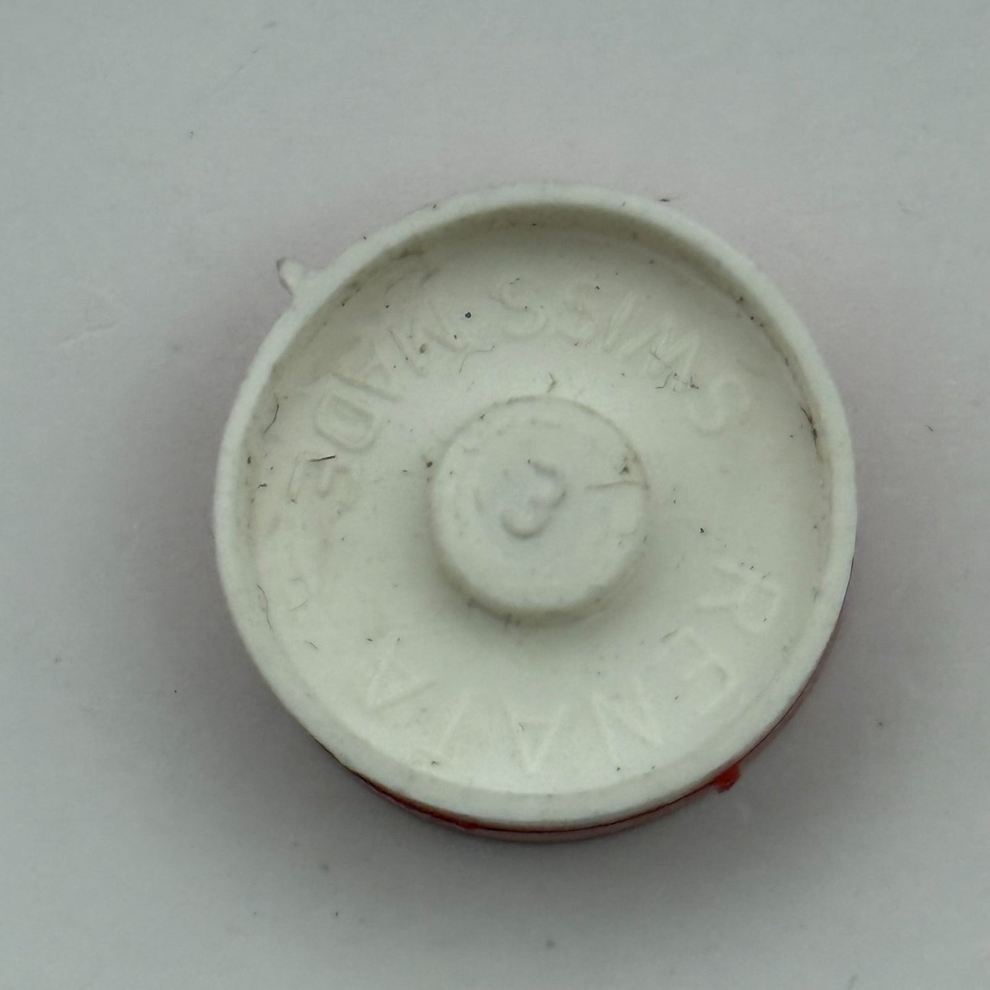 ETA 2412 Balance Wheel Complete And Spring 6¾’’’ 1257 M Watch Movement Parts NOS