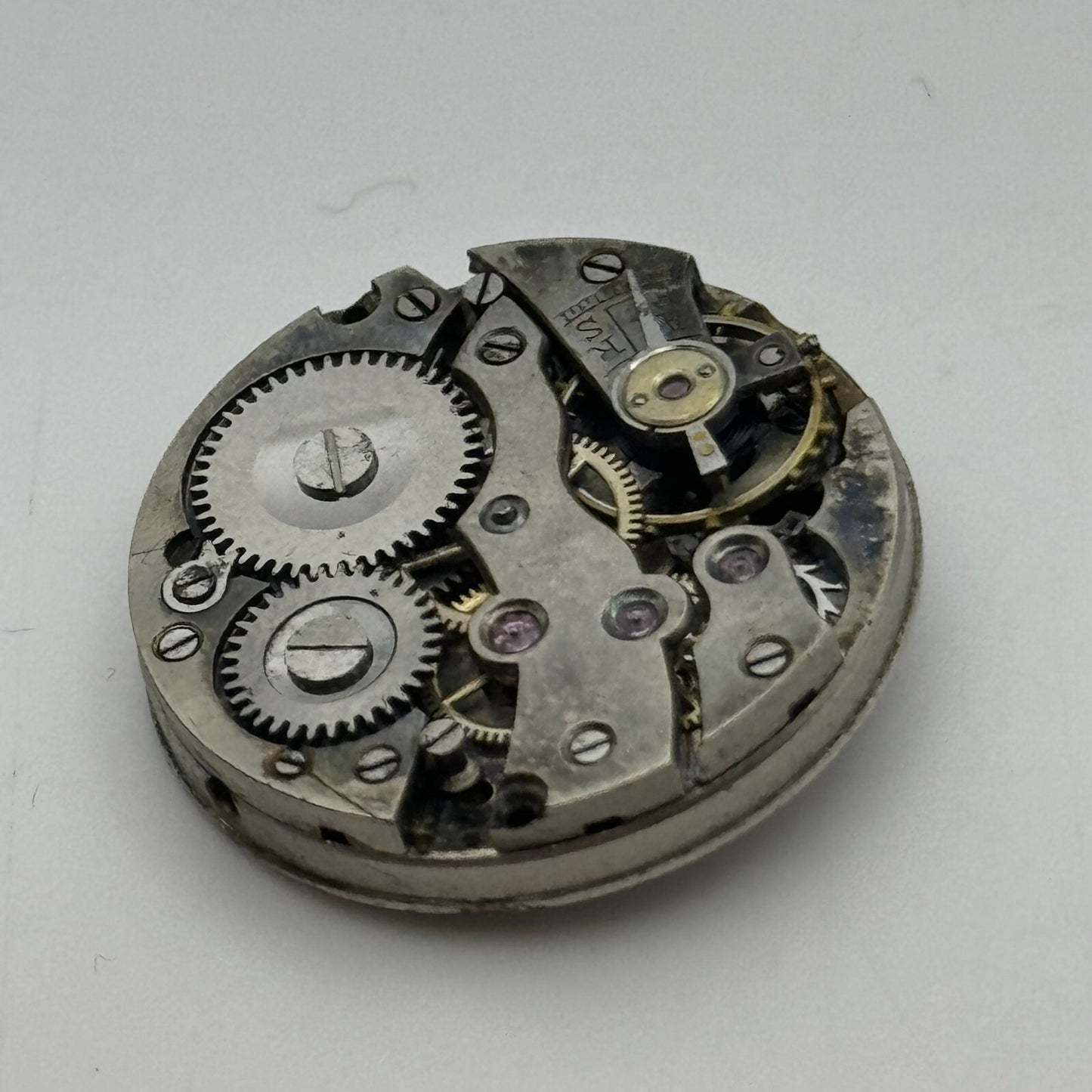 23.6mm Balance Ok FHF Patent 51482 Manual Wind Watch Movement Swiss Made PARTS