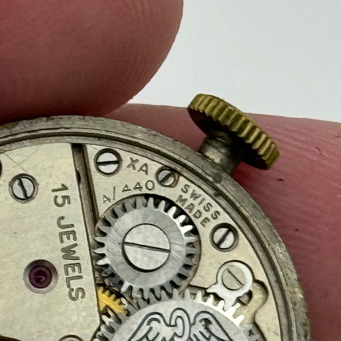 26.8mm Running Rotary Super Sports 4/440 Manual Wind Swiss Watch Movement PARTS