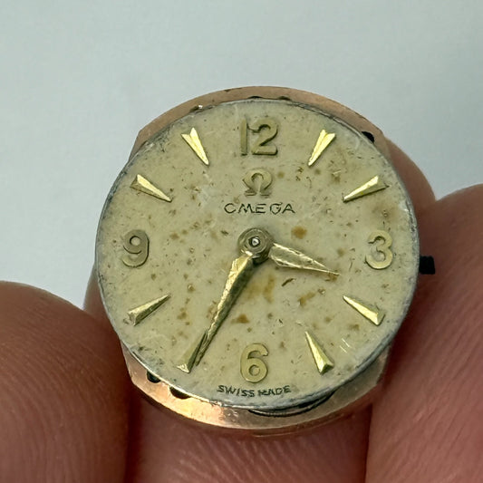 12.5mm Vintage Omega 482 Balance Ok Manual Wind Ladies Watch Movement PARTS