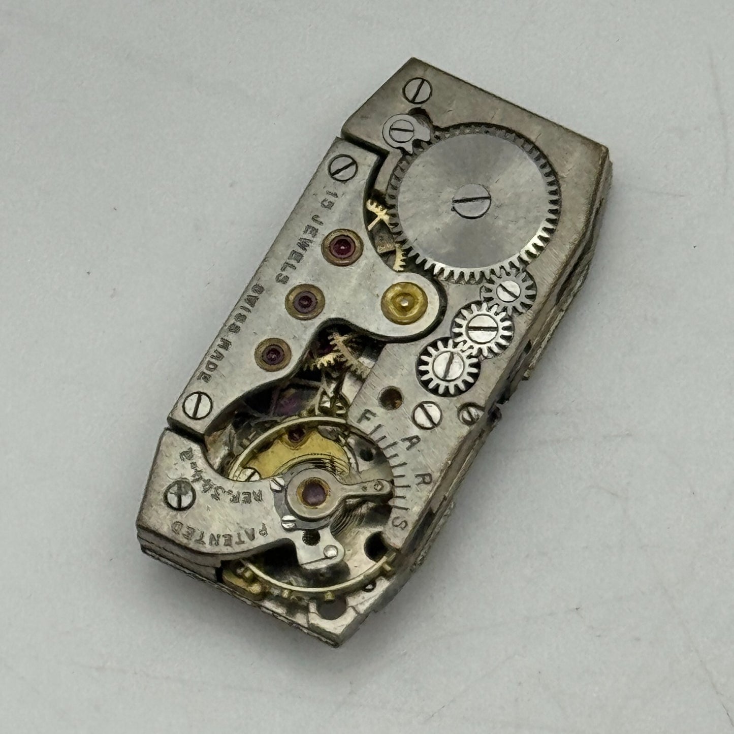 12.6mm Ladies Cyma 344.a Balance Ok Manual Wind Watch Movement Vintage PARTS