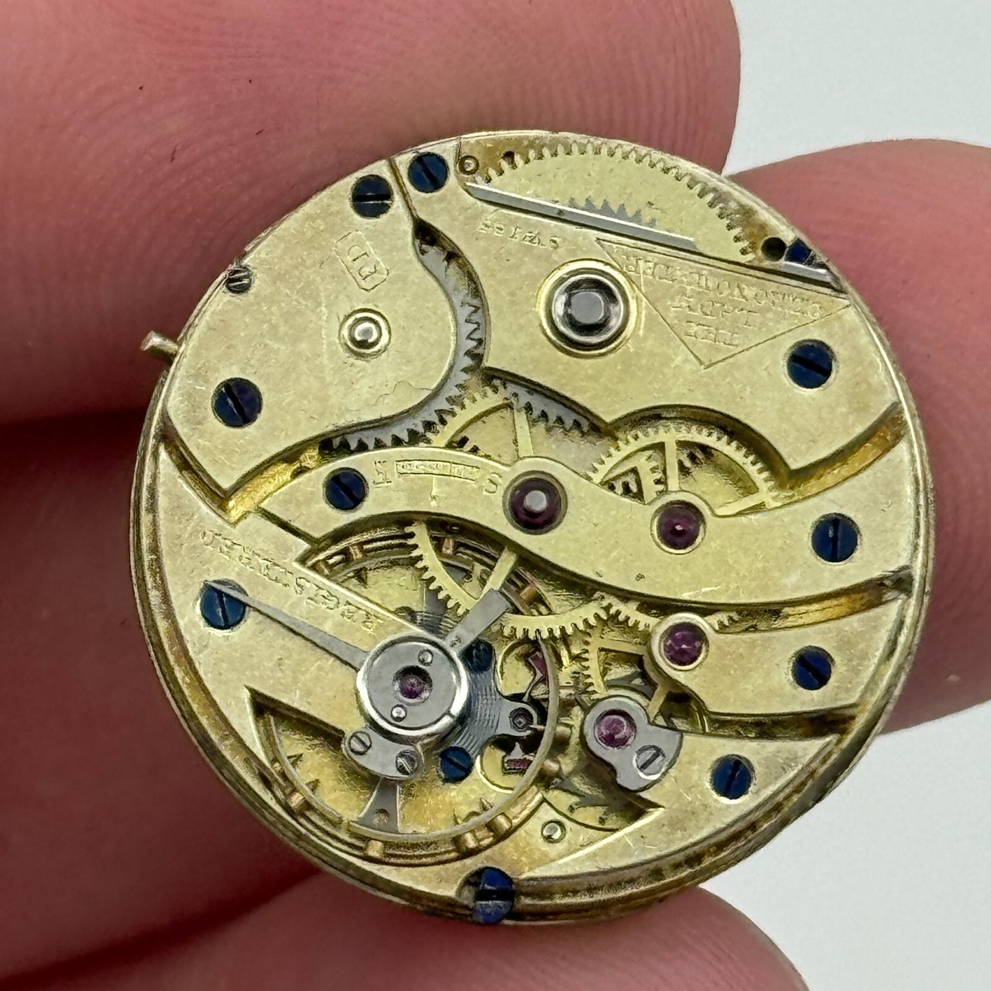 23.2mm P.D The Lady Chronometer High Grade Manual Wind Watch Movement PARTS