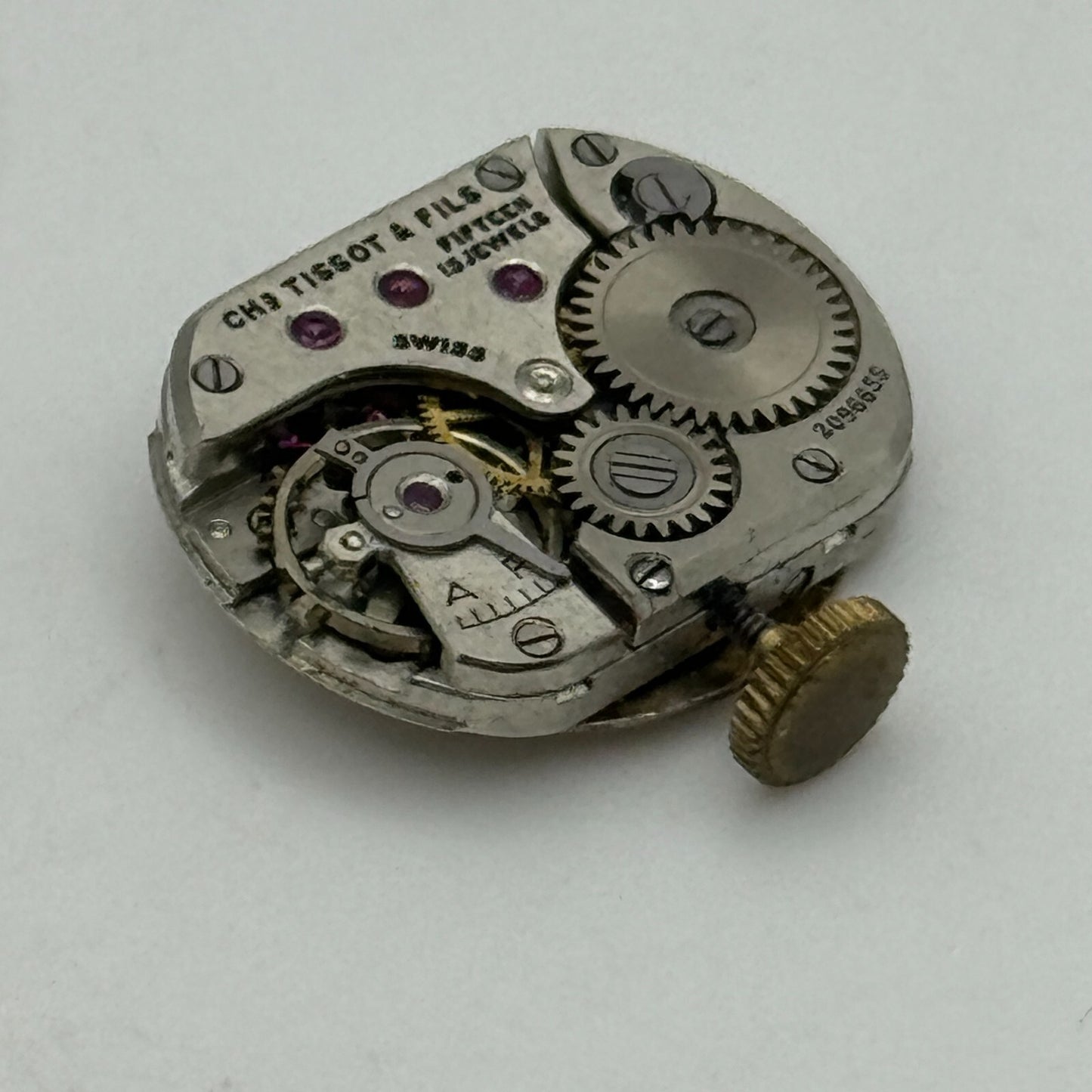 13.5mm Tissot 13.6 Swiss 15 Jewels Manual Wind Ladies Watch Movement PARTS