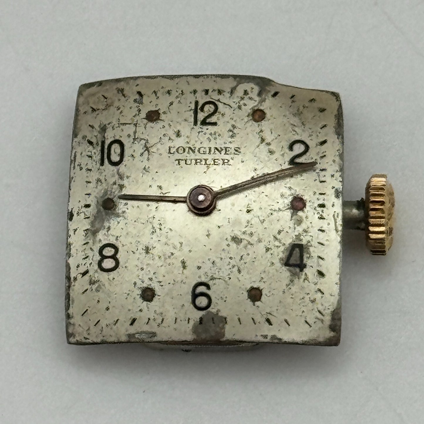 12.9mm Running 1947 Longines Turler Ladies Manual Wind Watch Movement PARTS