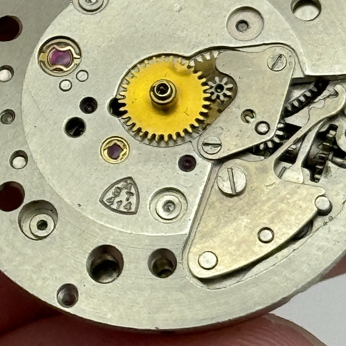 25.9mm Men's Roamer MST 414 Balance Ok Watch Movement Swiss Vintage PARTS SPARE