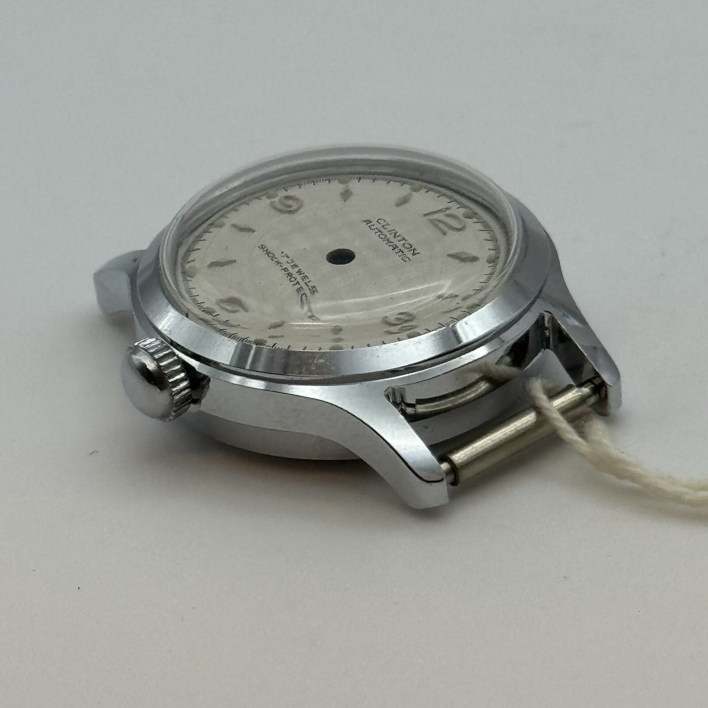 24.5mm New Old Stock AS1320 Clinton Automatic Watch Case & Dial Unused CHR ST