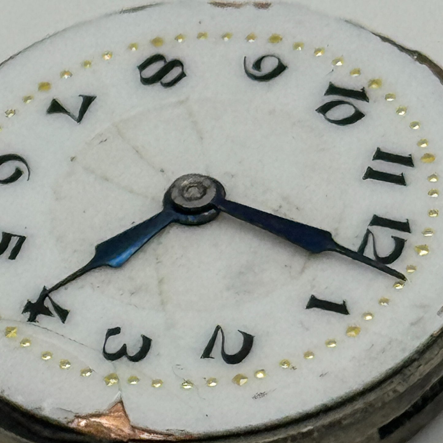 23.6mm Sapho Watch Co 15 Jewels Trench Watch Movement Manual Wind PARTS SPARES
