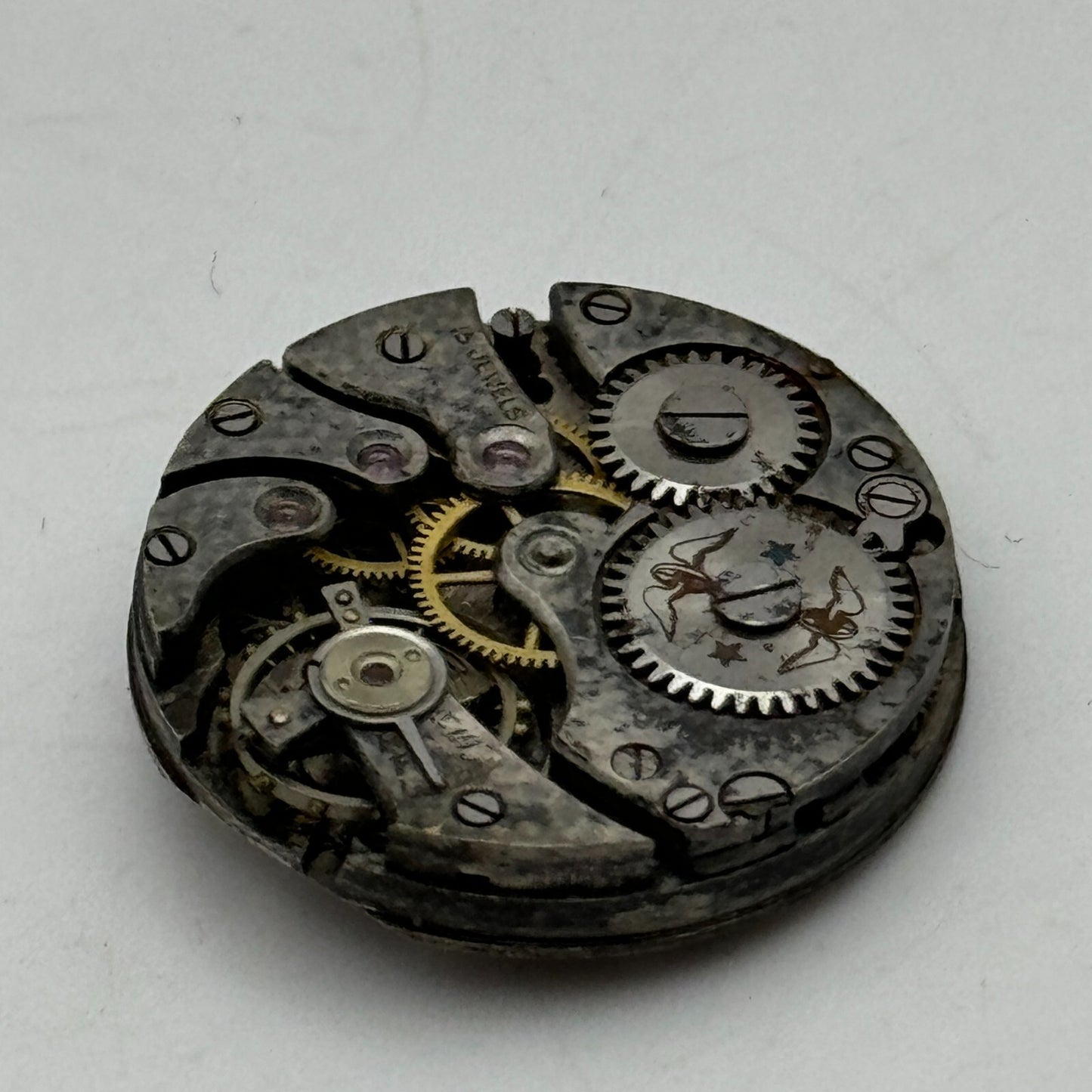 23.6mm AS 489 A Schild Balance Intact Manual Wind Swiss Watch Movement PARTS