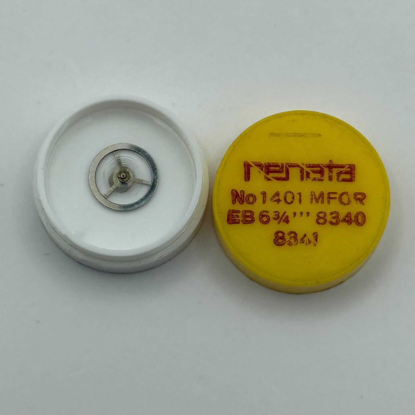 EB 8340 8341 Balance Wheel Complete And Spring 6 3/4''' Watch Movement Parts