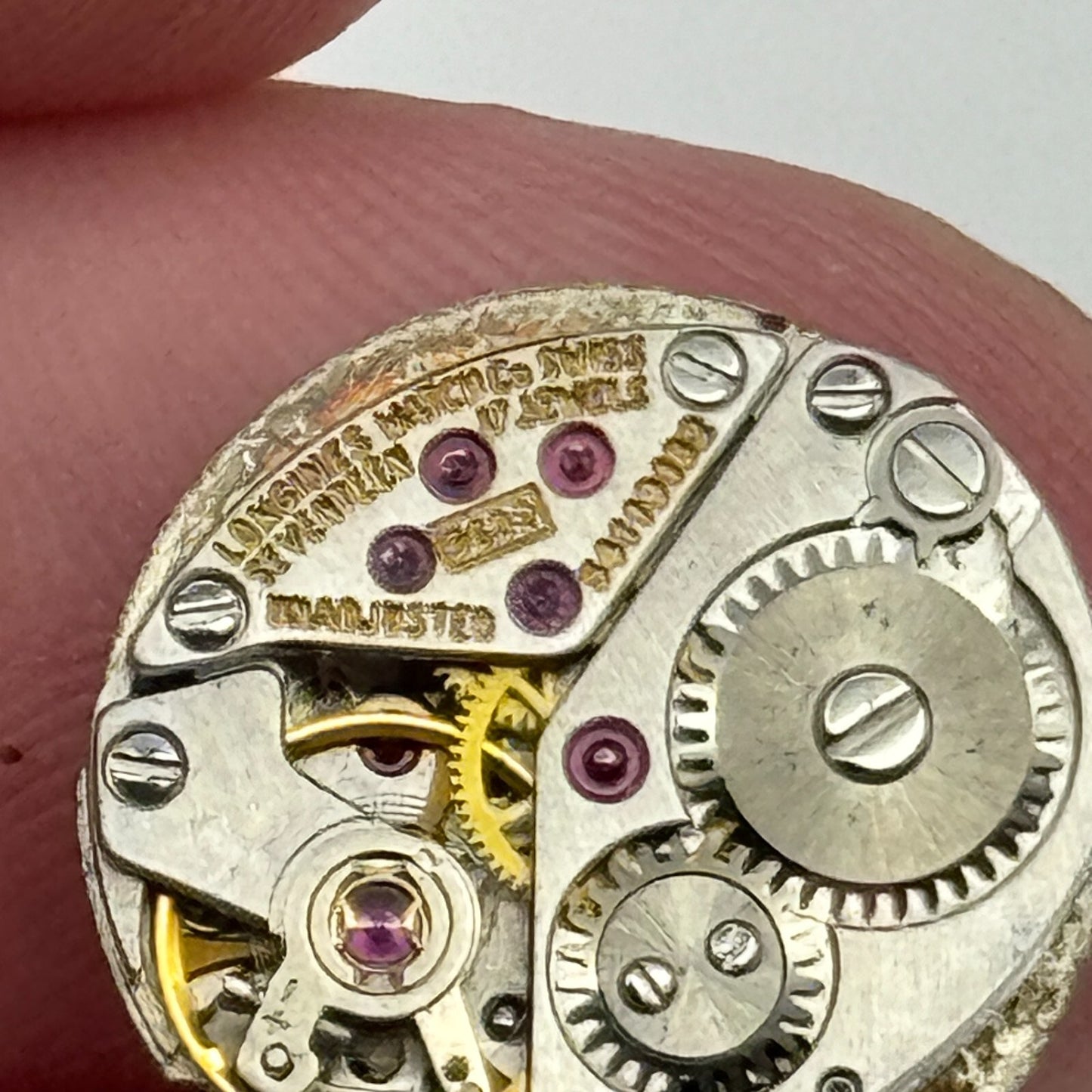 12.9mm Ladies Longines Cal 5602 Manual Wind Watch Movement Swiss Vintage PARTS
