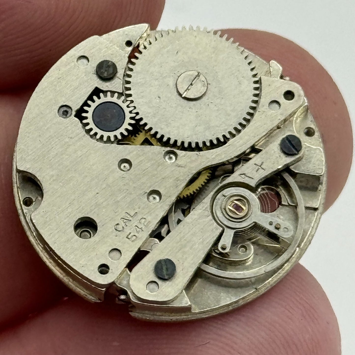 23.9mm Rare Smiths Cal 542 Manual Wind Watch Movement PARTS REPAIR SPARES