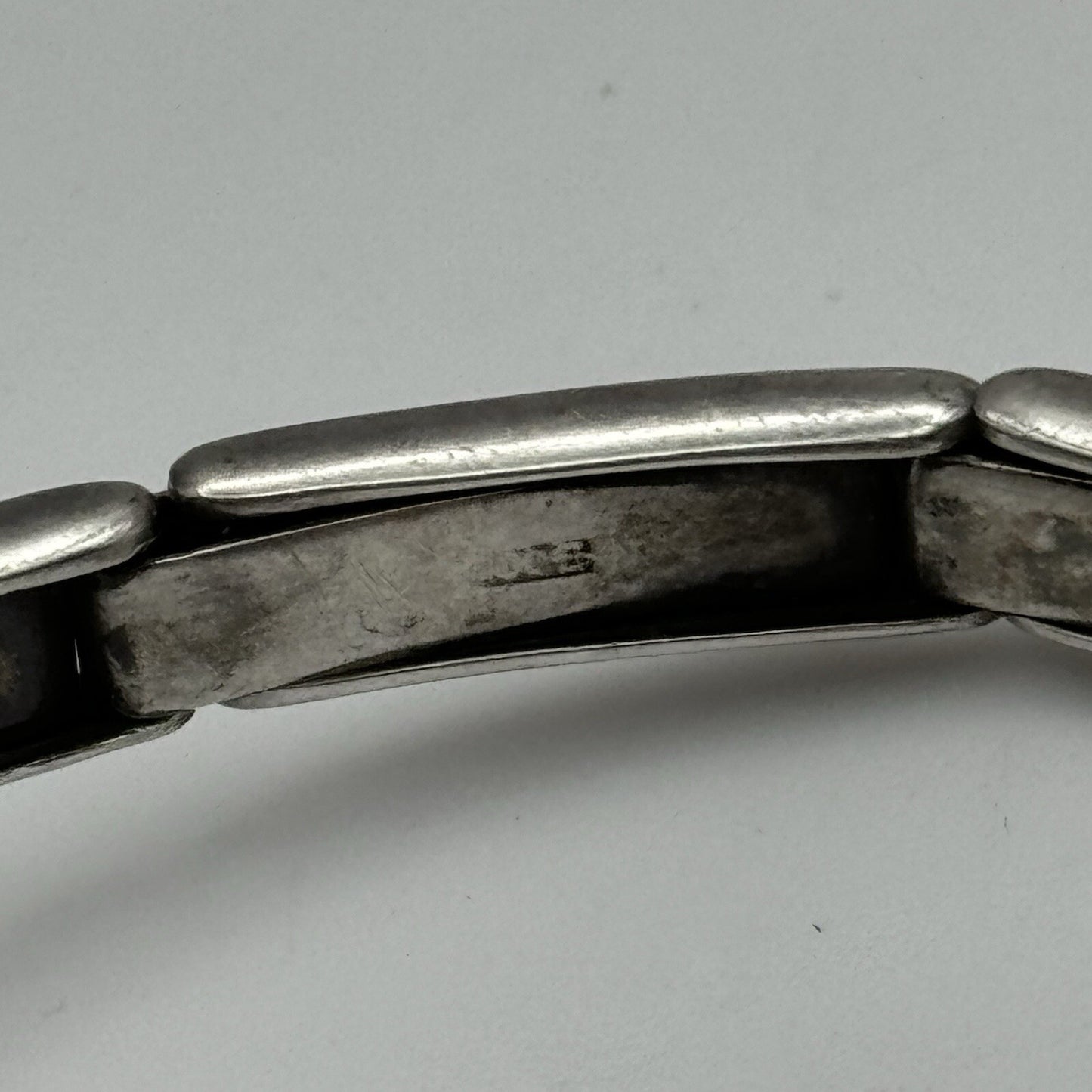 Pin Set Vintage Blue Enamel Sterling Silver 925 Ladies Trench Watch TO RESTORE