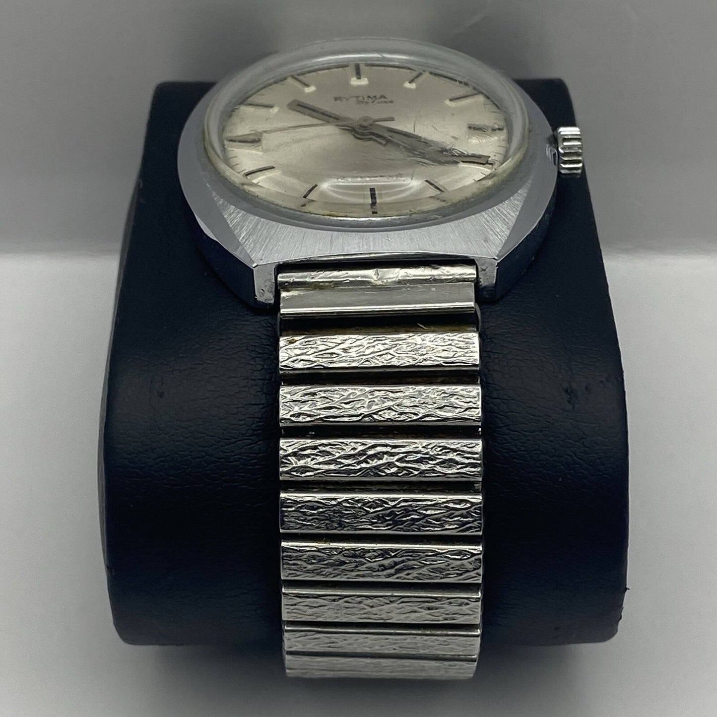 35mm RUNNING TO REPAIR Vintage Rytima De Luxe Ronda RAX 1233 Movement For Parts