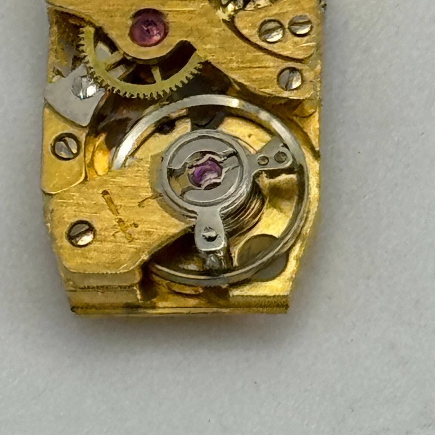 9.1mm Rotary FHF 59-21 Balance Ok Manual Wind Swiss Watch Movement PARTS SPARES
