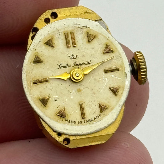 12.7mm Ladies Running Smiths Imperial Manual Wind Watch Movement Vintage PARTS
