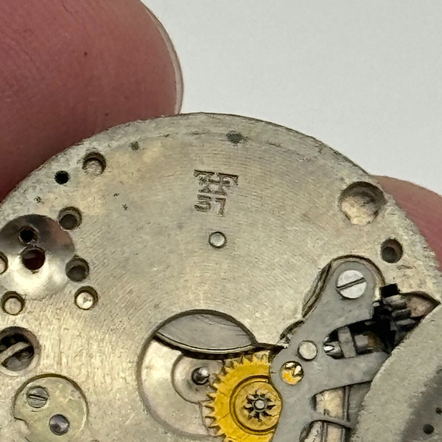 23.6mm J W Benson FHF 37 Manual Wind Watch Movement Swiss Vintage PARTS SPARES