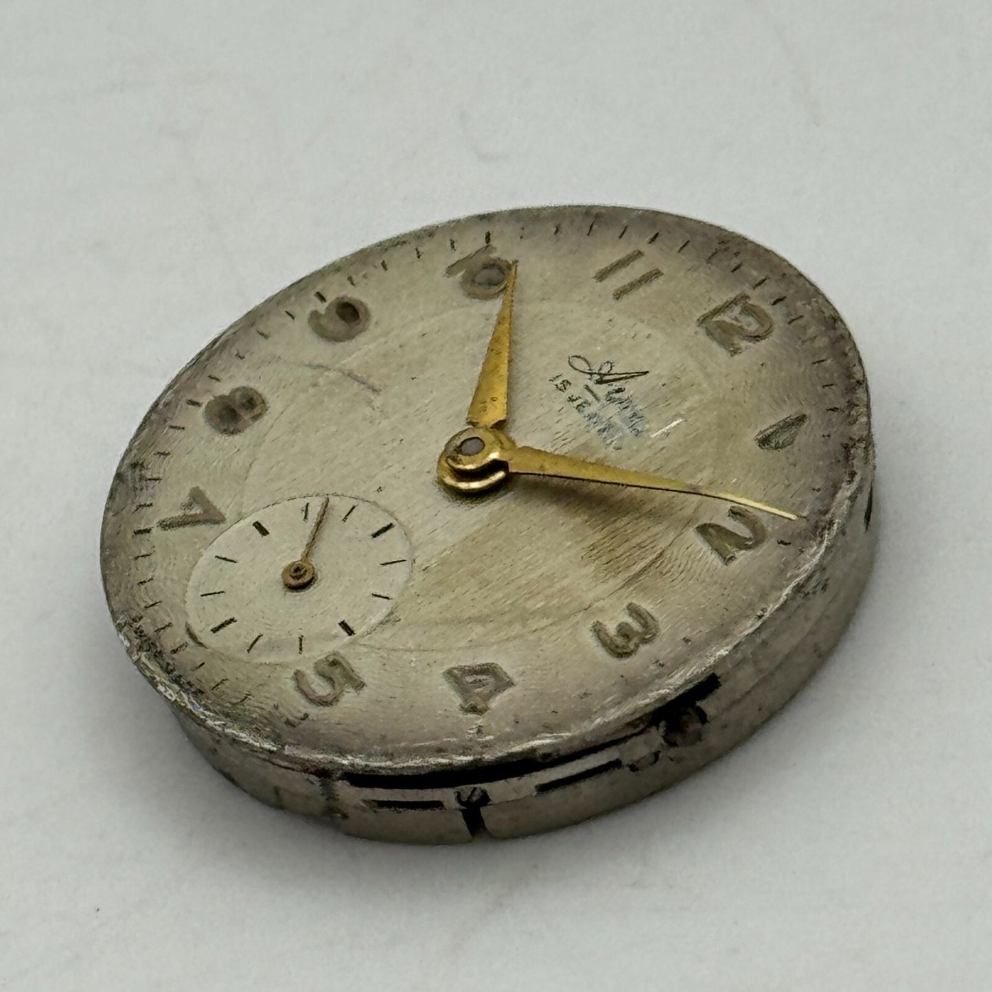 23.6mm Avia AS 1002 984 Balance Ok Watch Movement Swiss Vintage PARTS SPARES