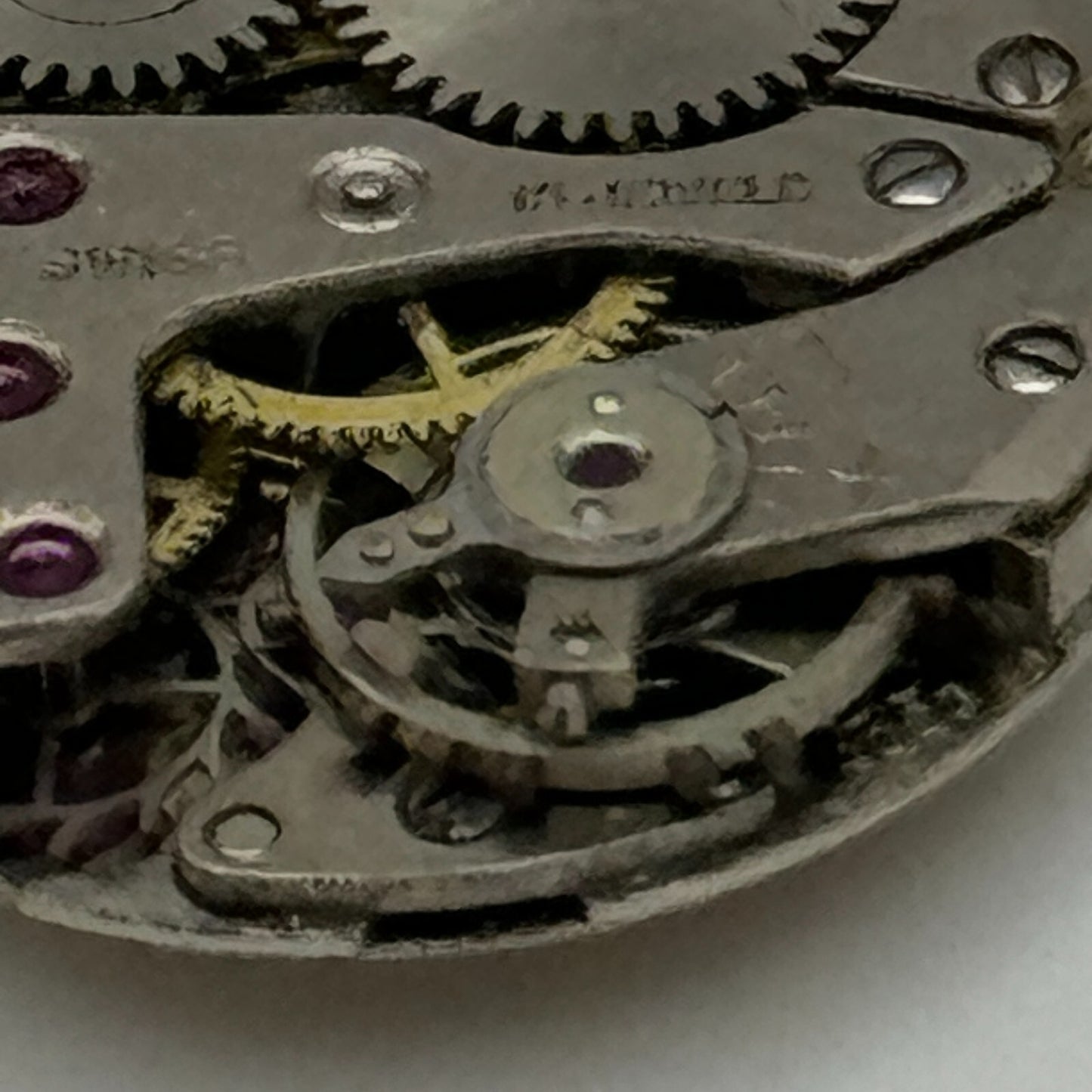 17.5mm Ladies Avia Felsa F 4023 Manual Wind Watch Movement Swiss Vintage PARTS