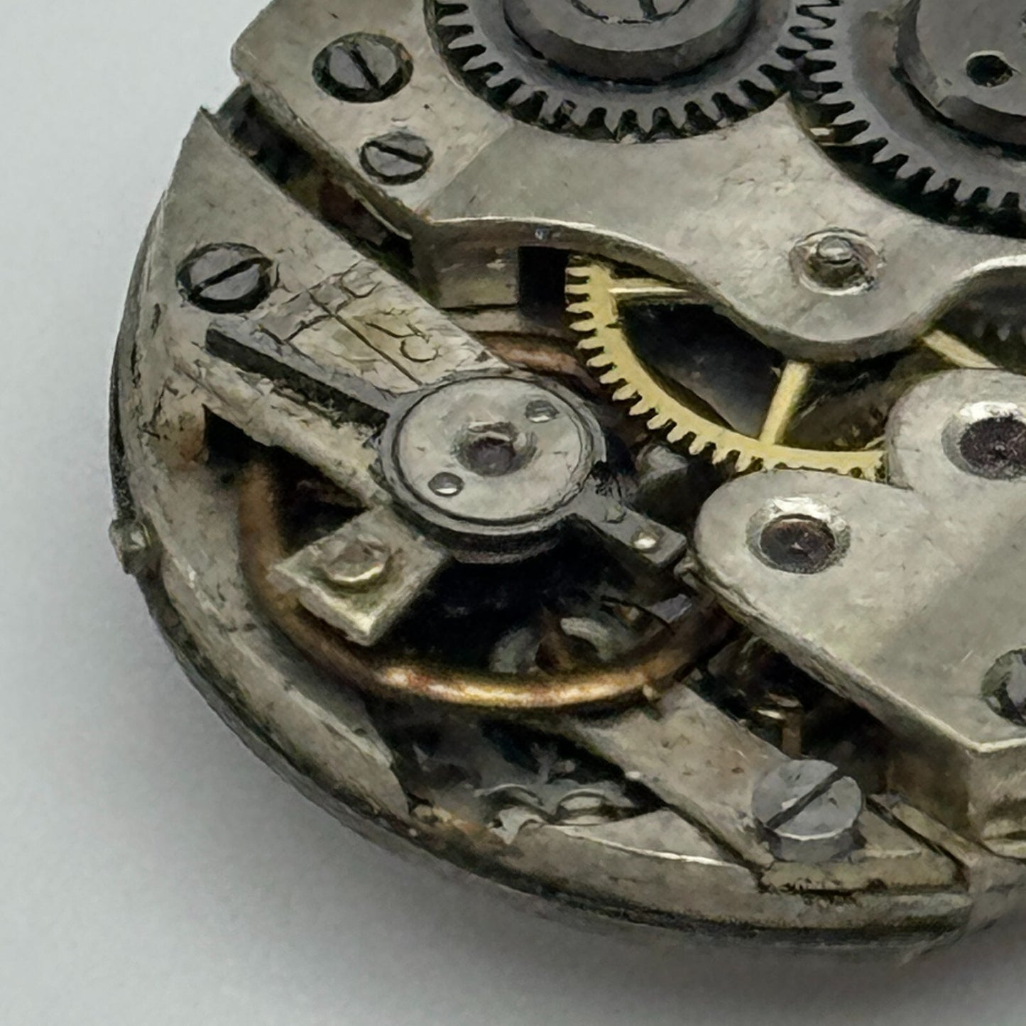 24.5mm Antique Cylinder Escapement Swiss Trench Watch Movement Manual Wind PARTS