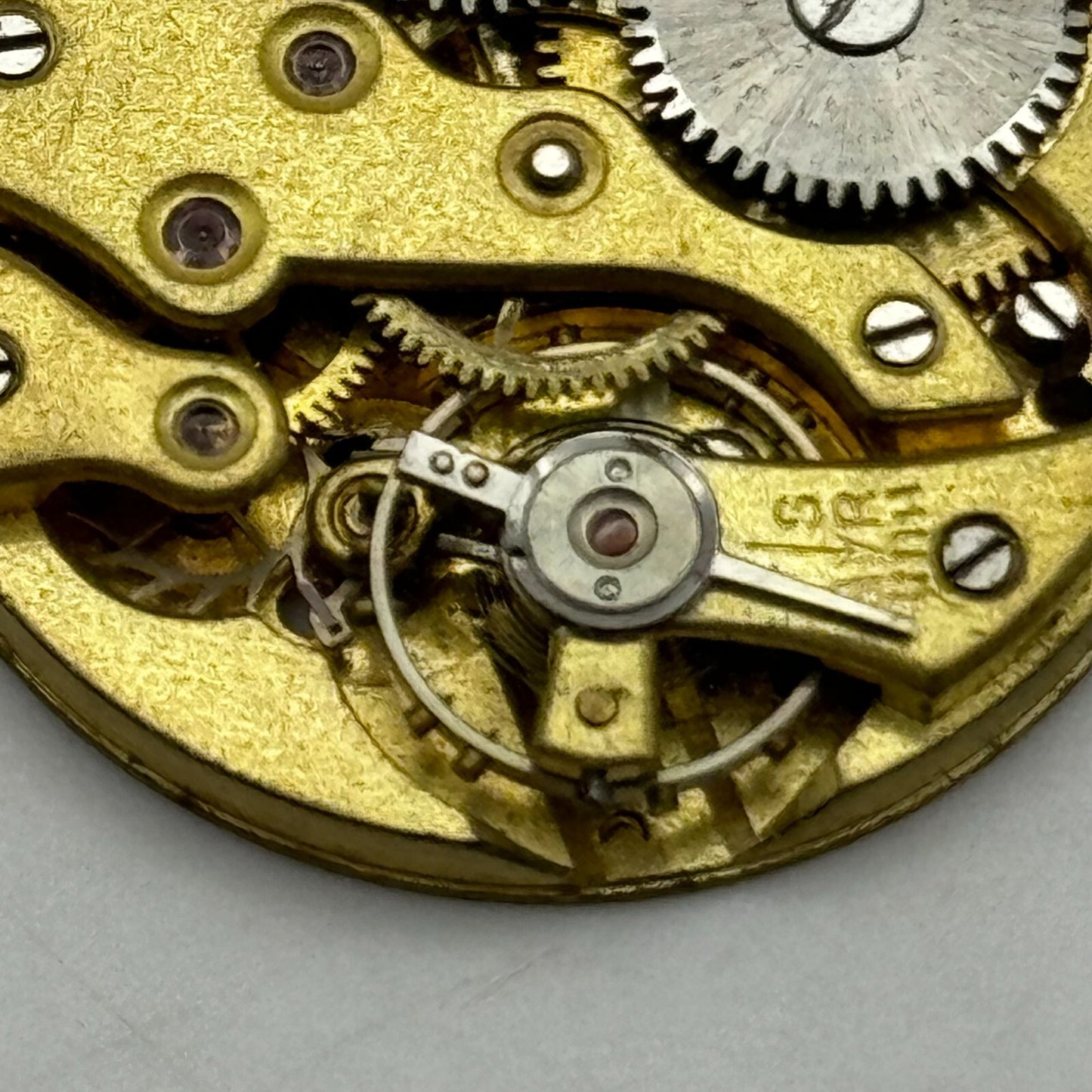 27mm Unidentified Balance Ok Trench Mens Watch Movement Manual Wind Swiss PARTS