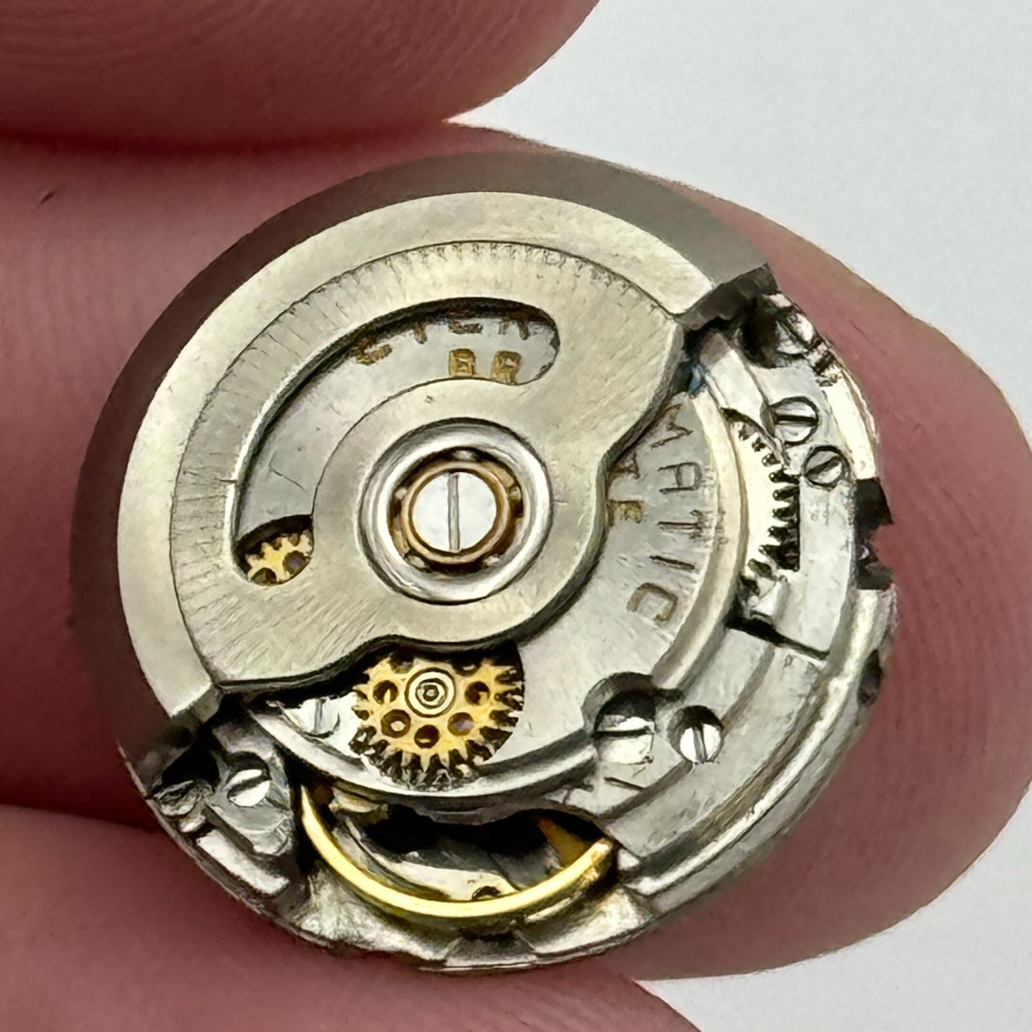 16.4mm Ladies Eterna Matic 1420 Automatic Watch Movement Swiss Vintage PARTS