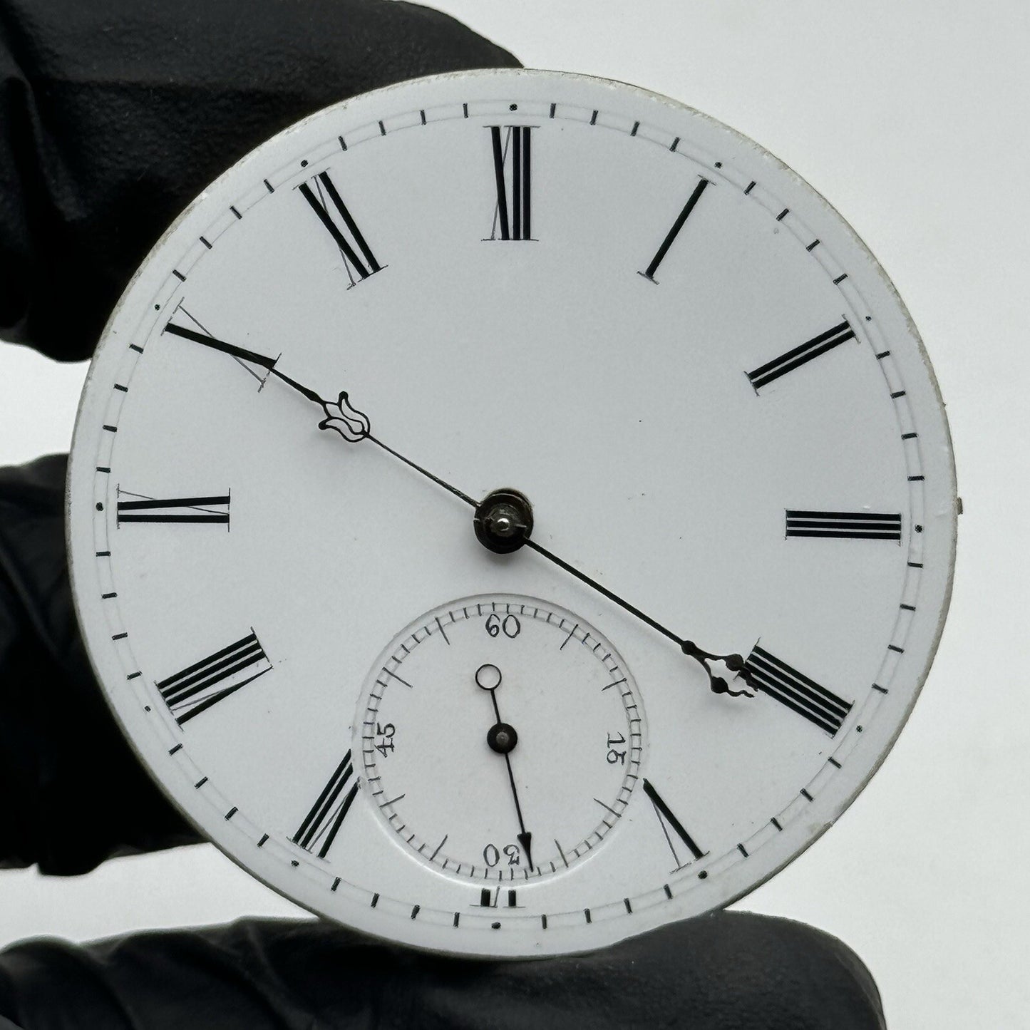 44.1mm High Quality Cylinder Balance Intact Pocket Watch Movement FOR PARTS
