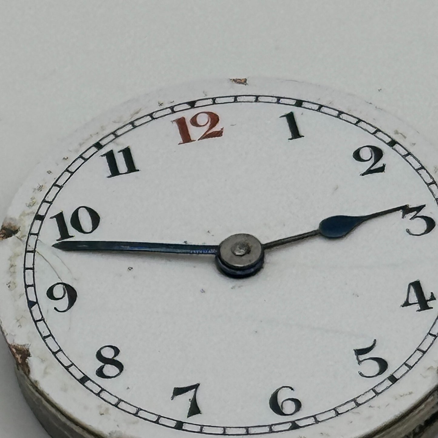 22.7mm Unidentified Swiss Trench Watch Movement Vintage Manual Wind PARTS SPARES