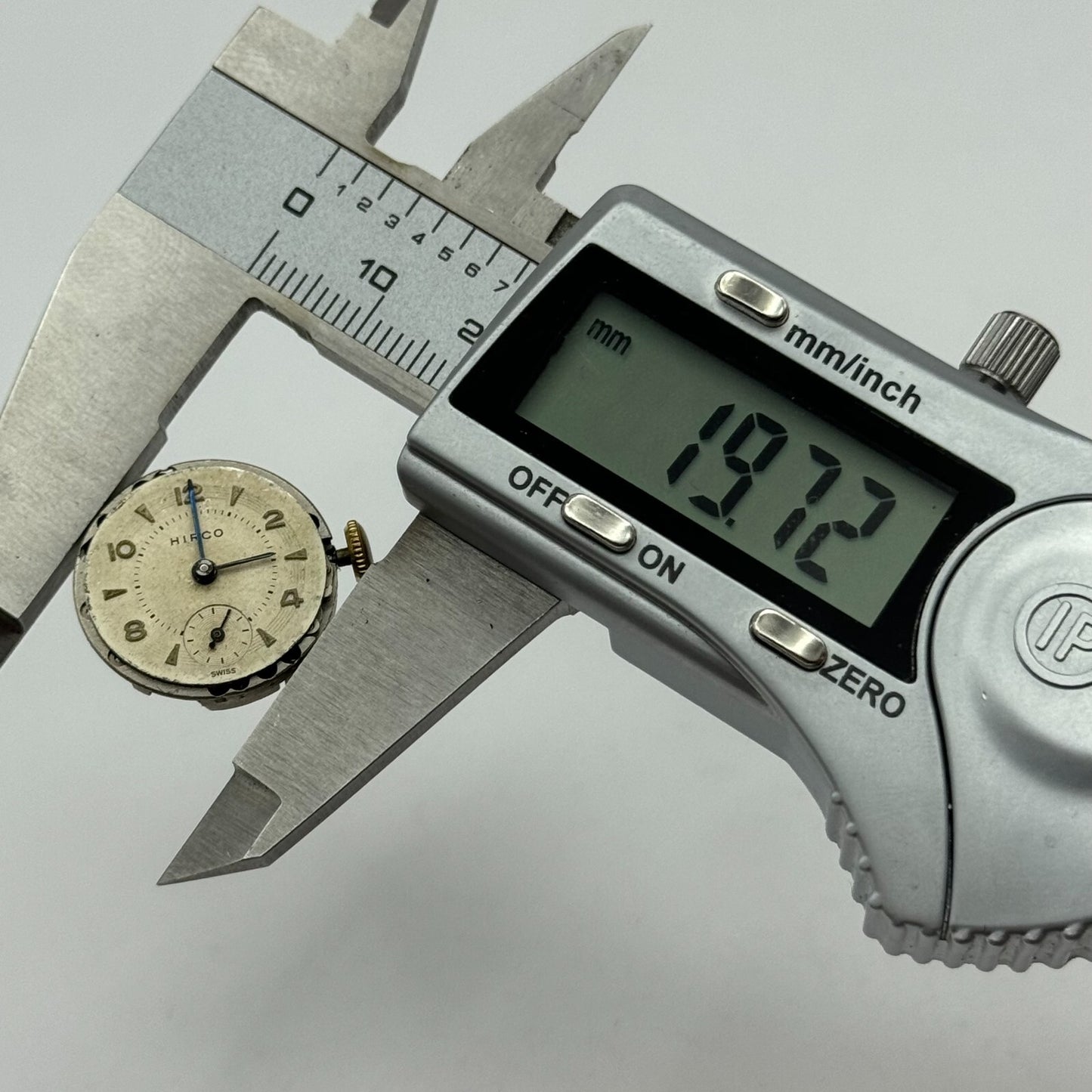 19.7mm Ladies Hirco AS 970 Manual Wind 15 Jewels Watch Movement PARTS SPARES