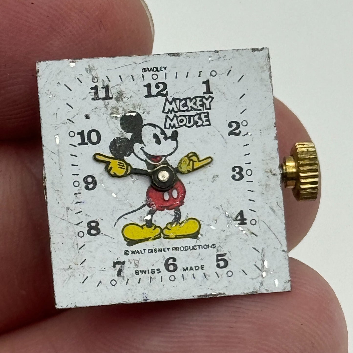 19.7mm Walt Disney EB 8461-74 Manual Wind Swiss Watch Movement PARTS SPARES