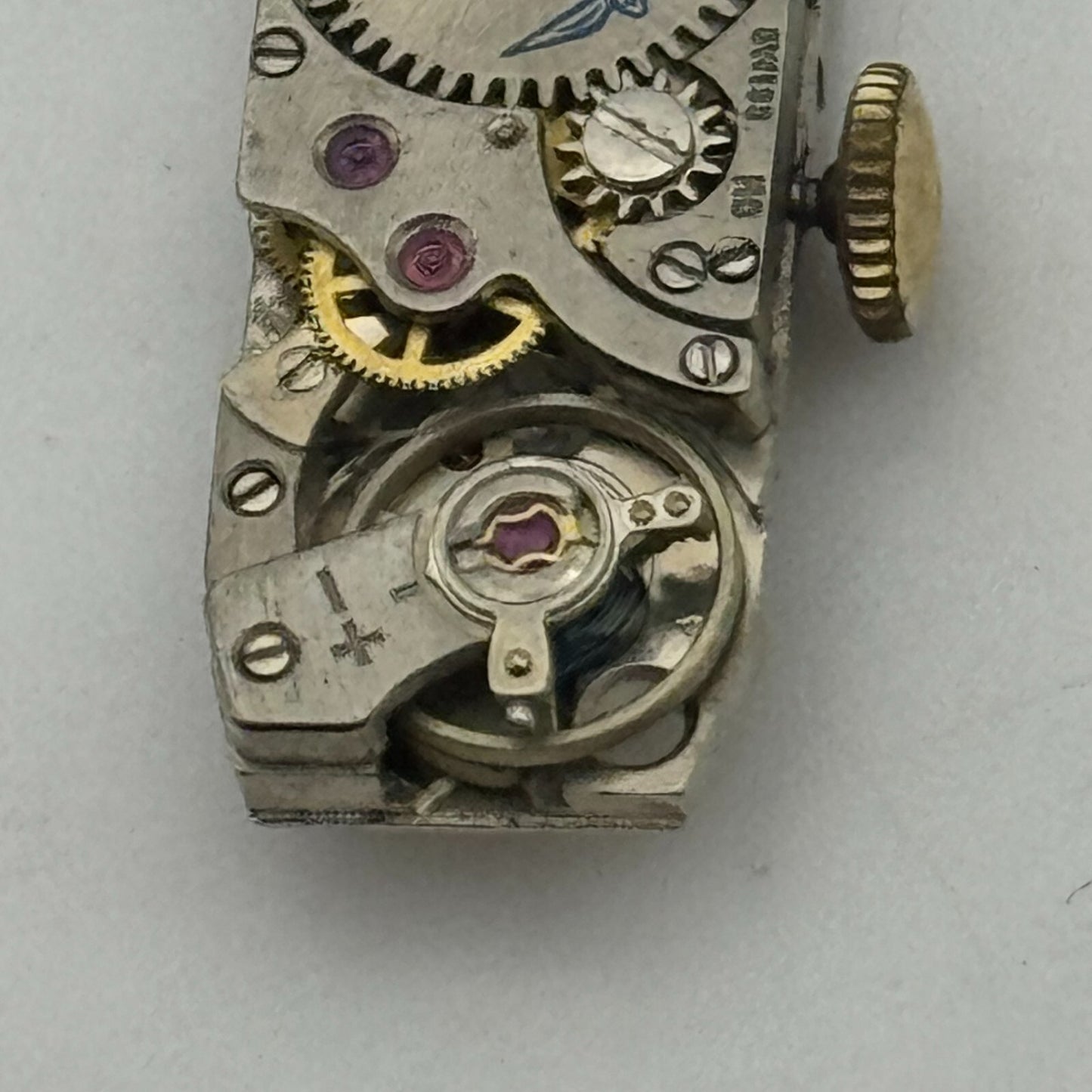 9mm Ladies Rotary FHF 59-21 Manual Wind 17 Jewels Swiss Watch Movement PARTS