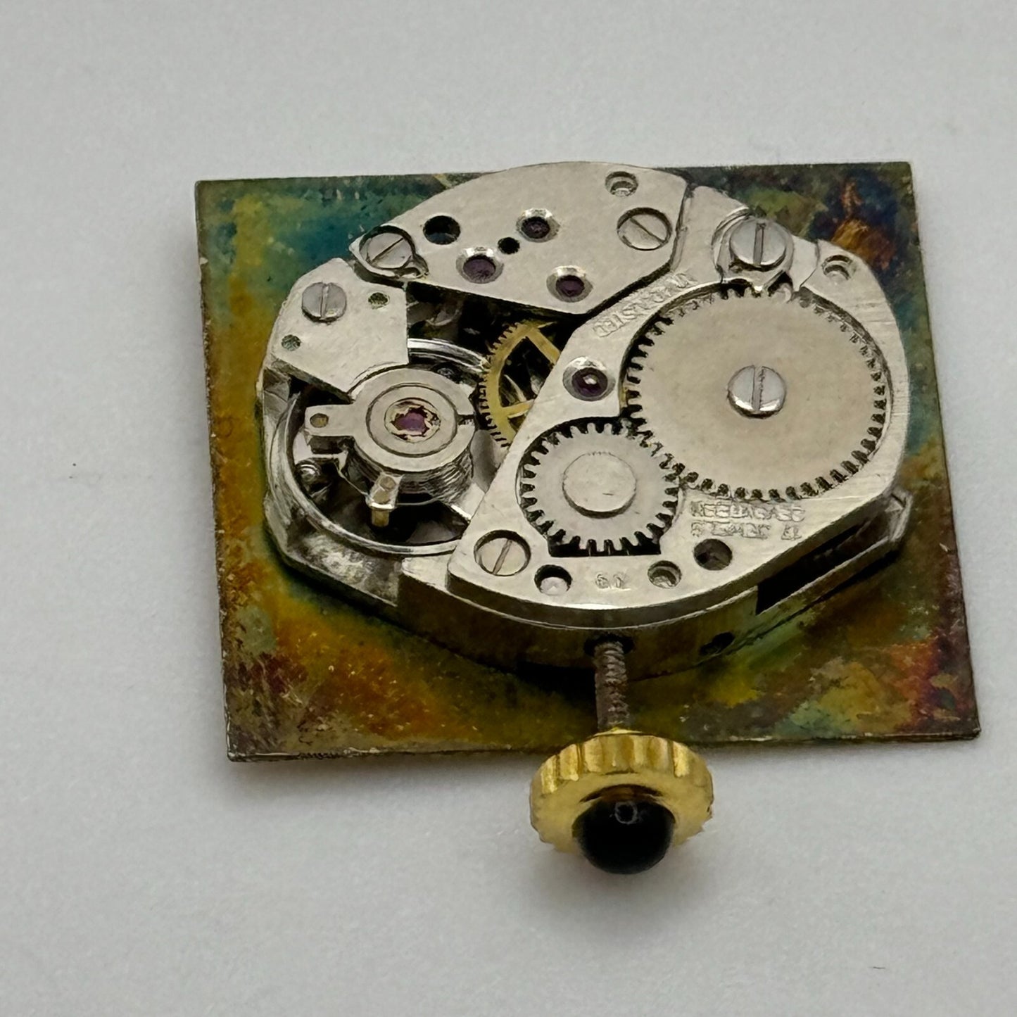 19.5mm Running Mickey Mouse Bradley Walt Disney RAX 6061-21 Watch Movement PARTS