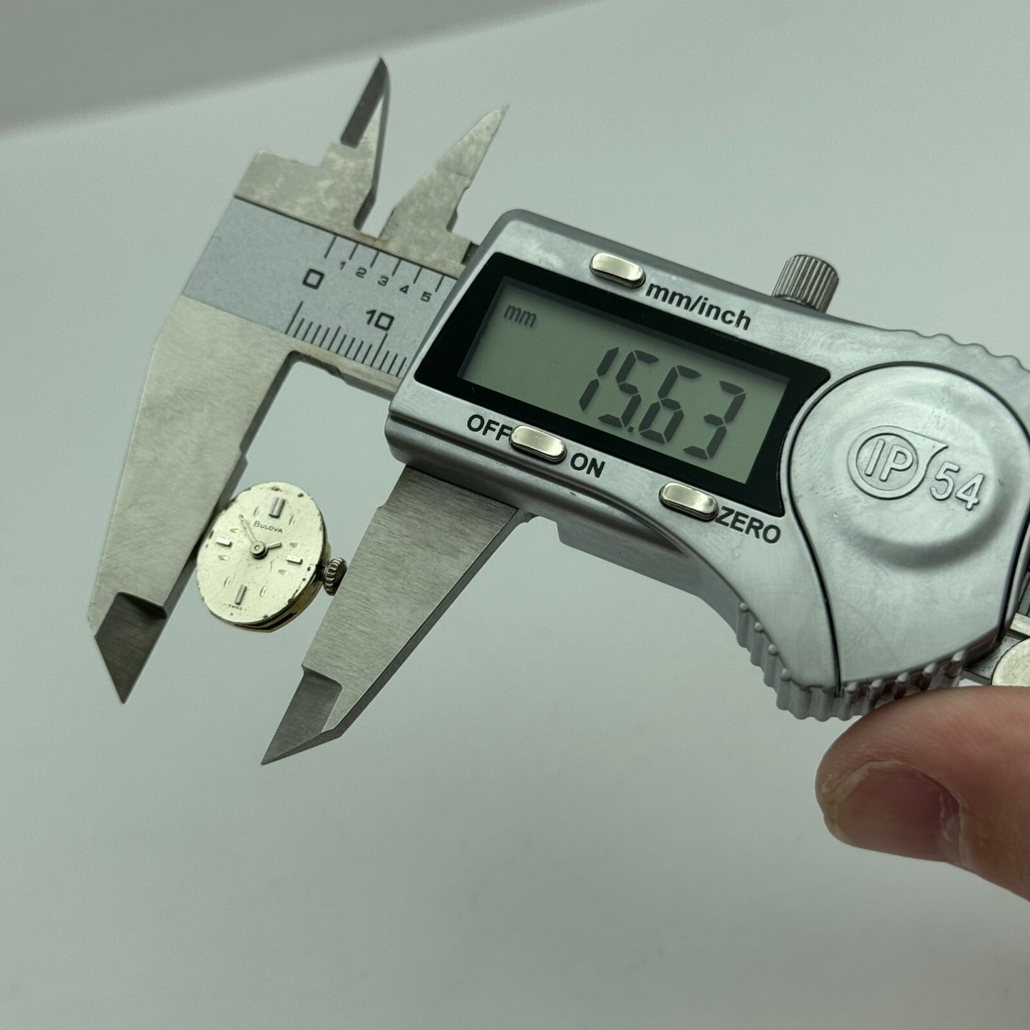 12.7mm Running Bulova 5BD Manual Wind 17 Jewels Swiss Made Watch Movement PARTS