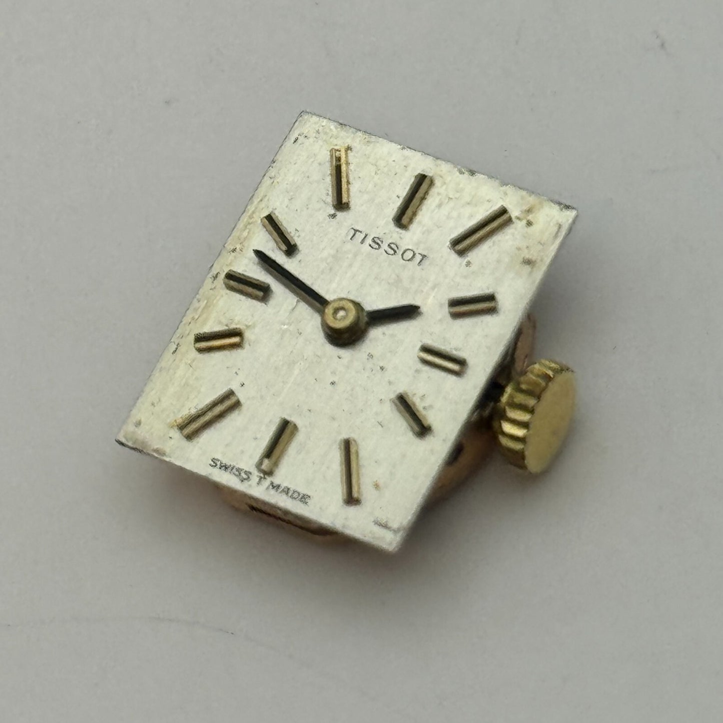 15.1mm Tissot 530-1 Balance Ok Swiss Manual Wind Watch Movement PARTS REPAIR
