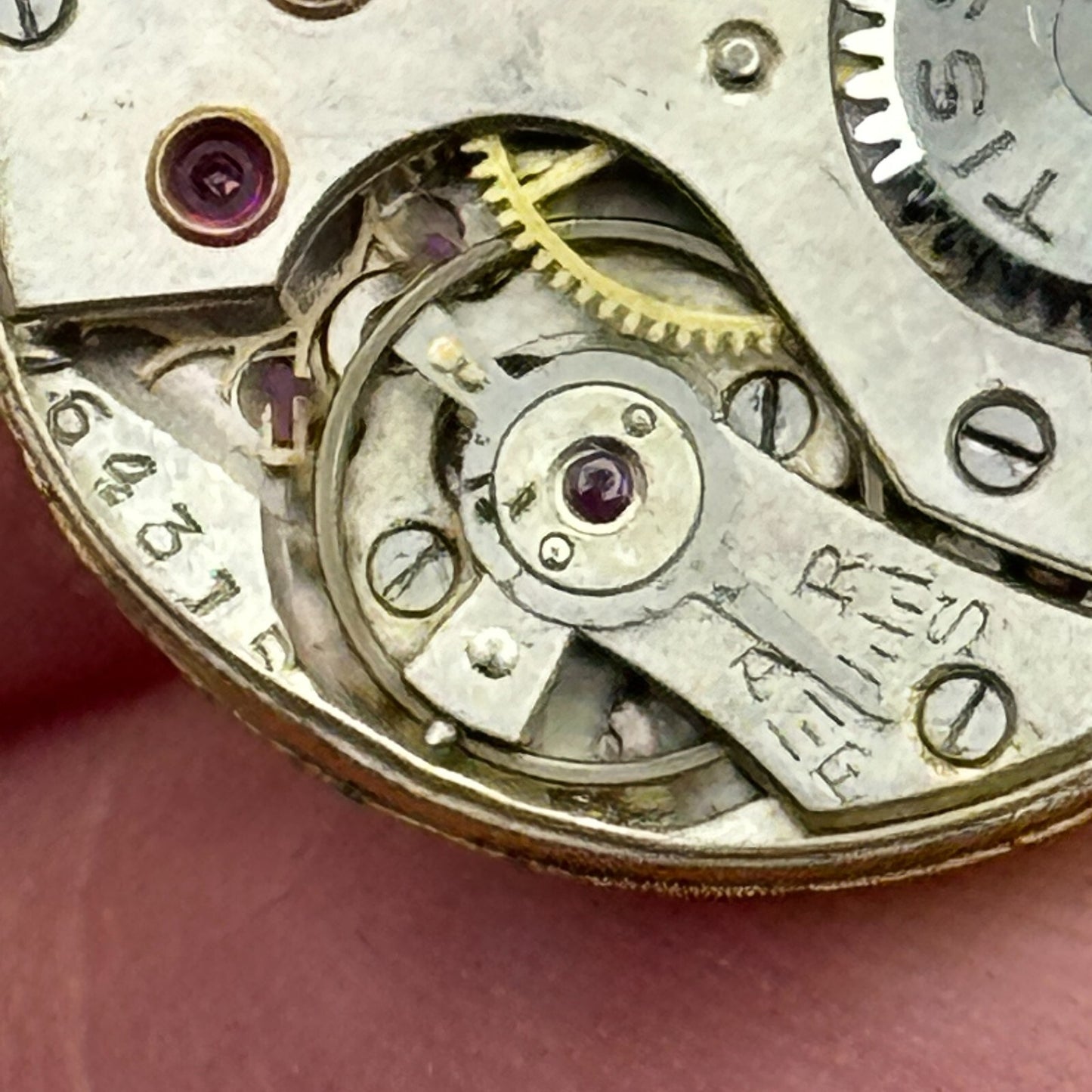 20.1mm WORKING Ladies Tissot Locle Cal 194 Manual Wind Watch Movement PARTS
