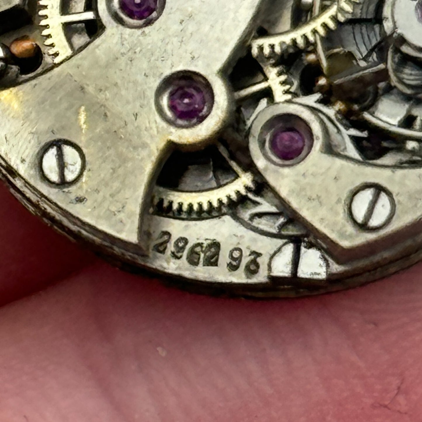 22.7mm Unidentified Swiss Trench Watch Movement Vintage Manual Wind PARTS SPARES
