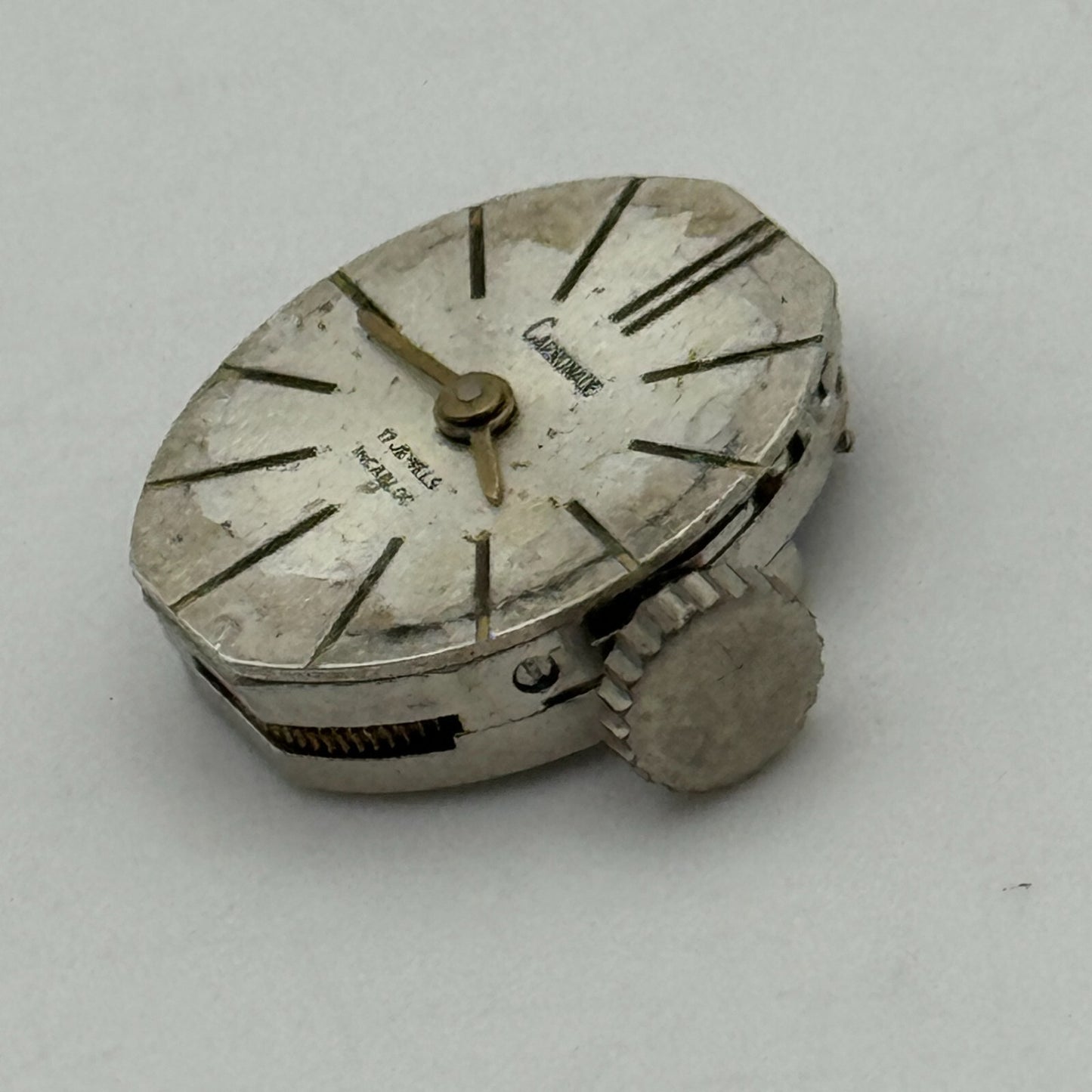 12.9mm Ladies Carronade AS 1977-2 A Schild Manual Wind Swiss Watch Movement PART