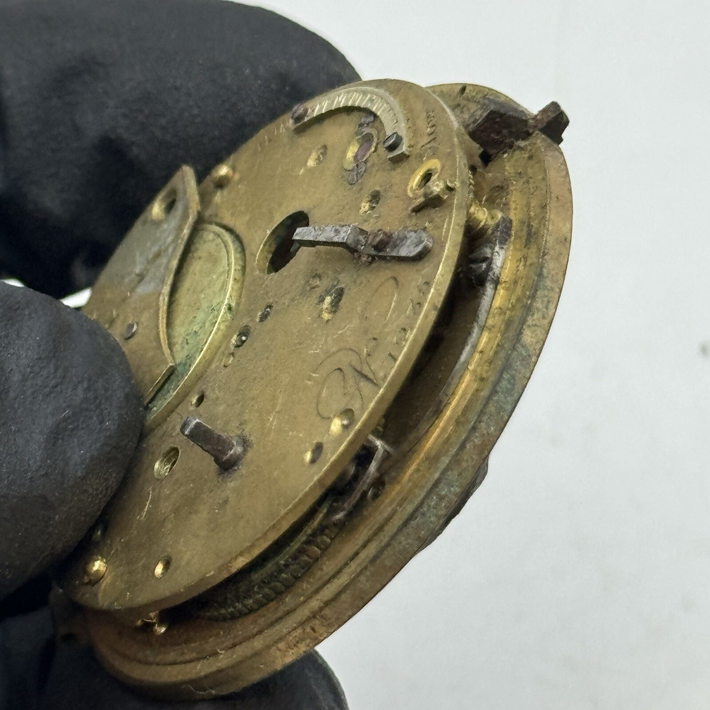 41.2mm Barton & Deacon Chain Present Fusee Pocket Watch Movement FOR PARTS