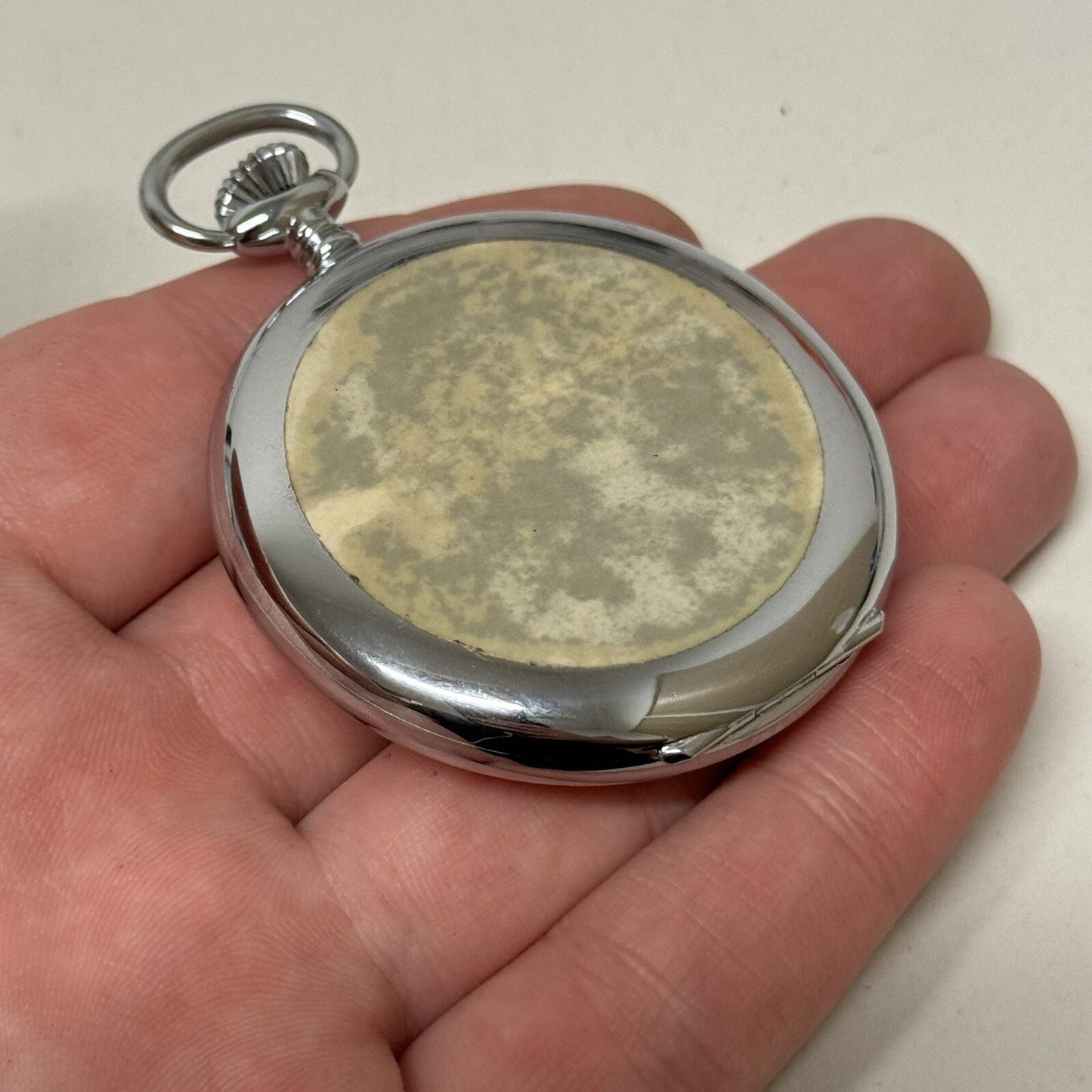 50mm Vintage Dowel NEW OLD STOCK Open Face Sub Seconds Pocket Watch TO SERVICE