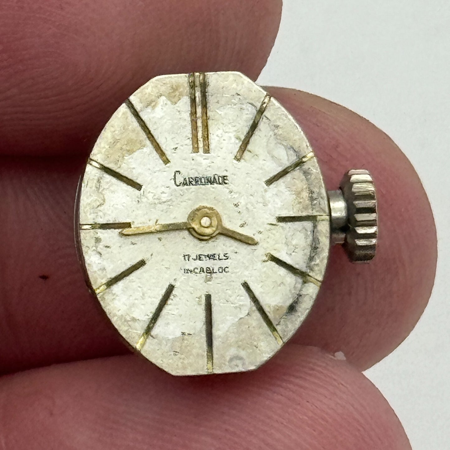12.9mm Ladies Carronade AS 1977-2 A Schild Manual Wind Swiss Watch Movement PART