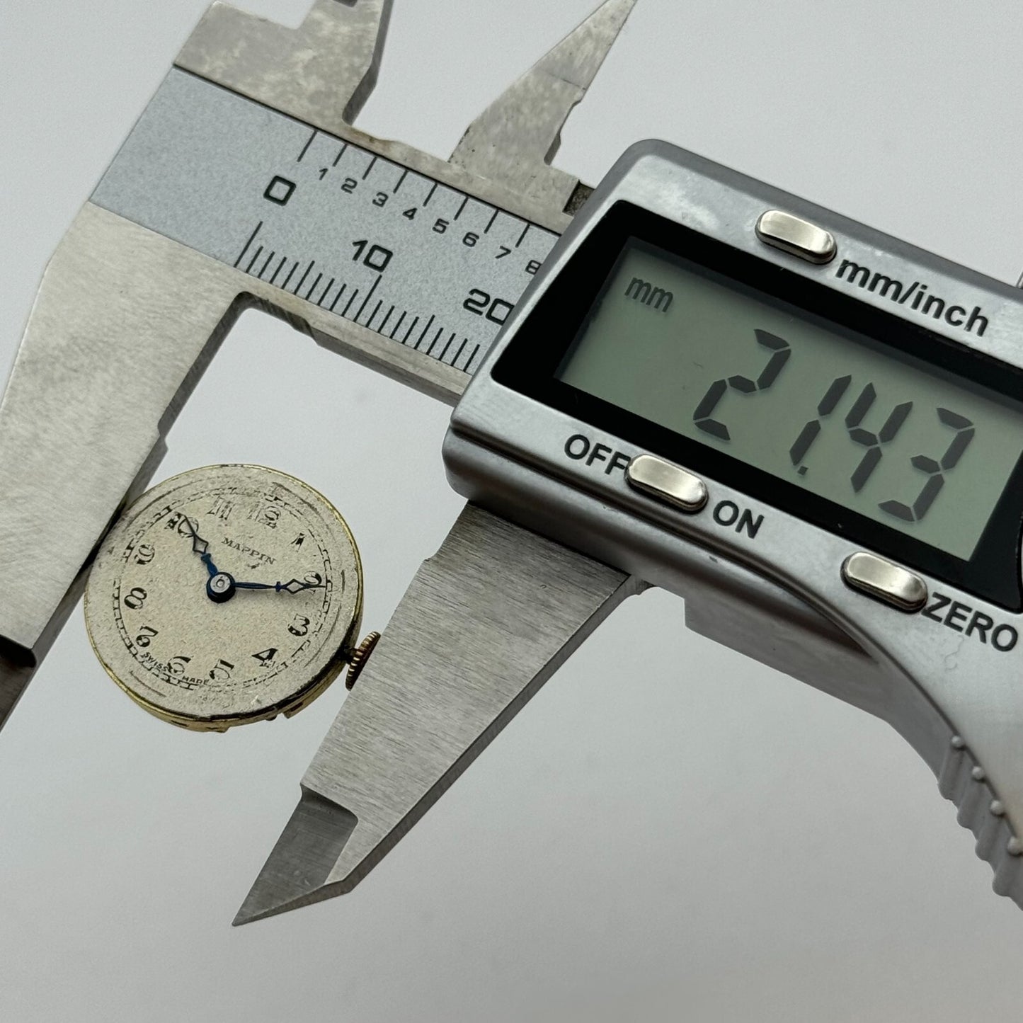 19.7mm Running Mappin Daphne High Grade Manual Wind Swiss Watch Movement PARTS