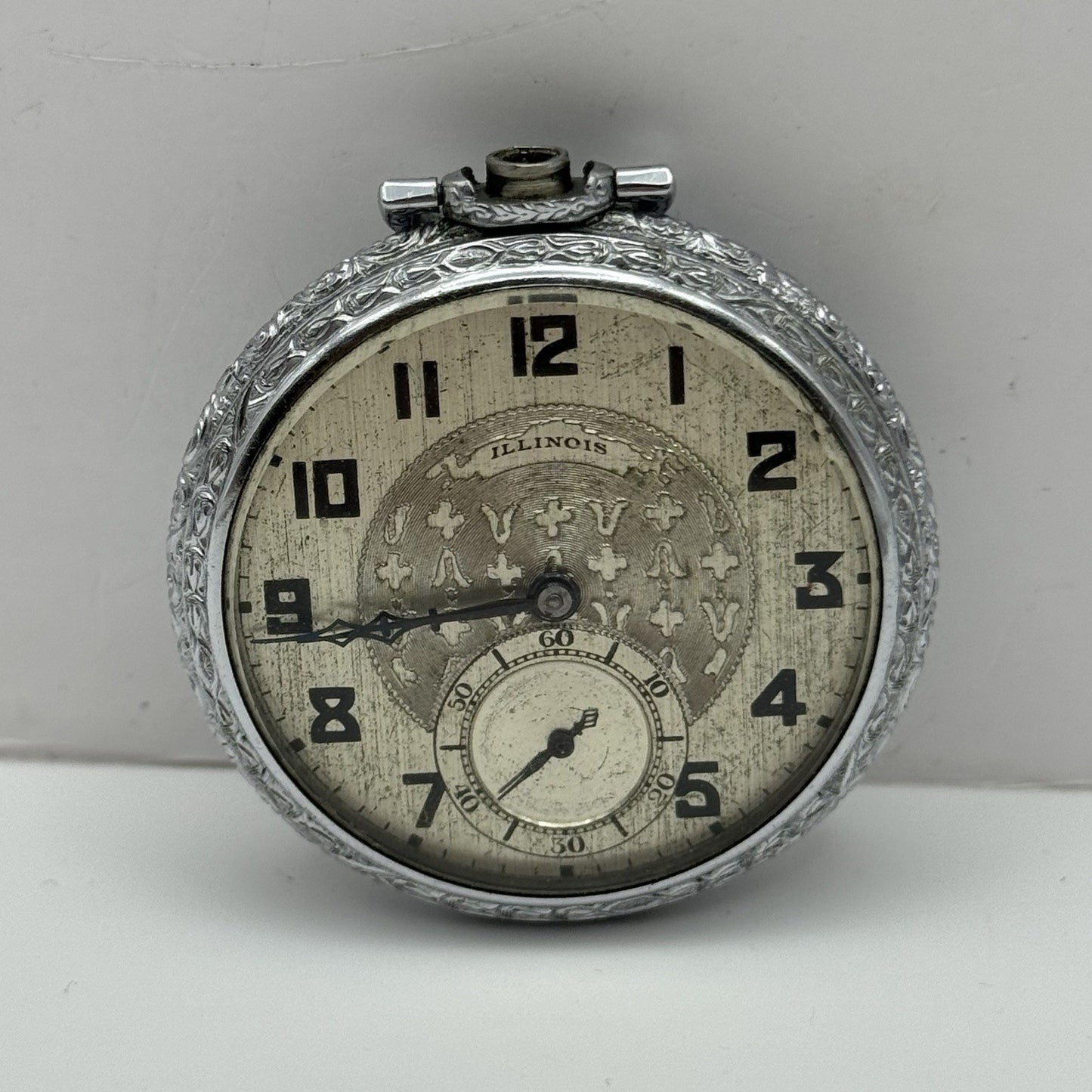 12S Illinois The Master Double Roller Grade 405 Model 3 Pocket Watch TO RESTORE